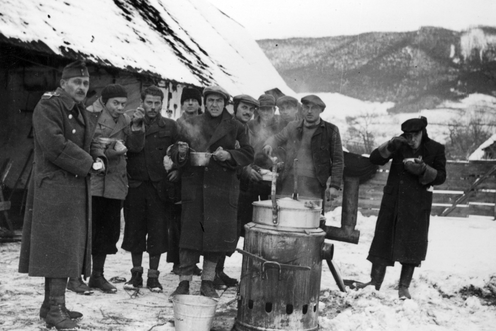 1943, Fortepan, munkaszolgálatos, Fortepan #200871