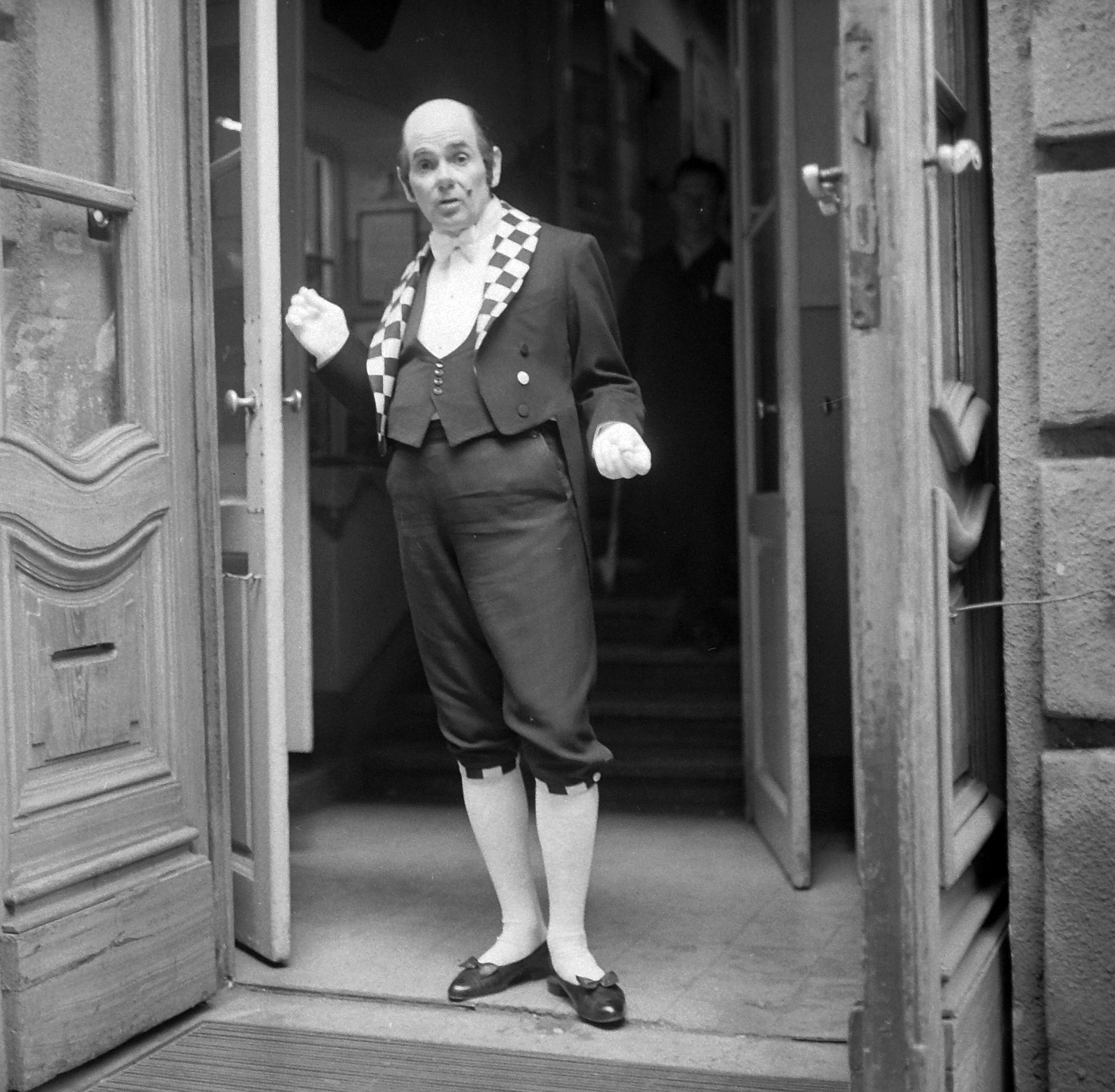 Hungary, Budapest XIII., Szent István körút, Vígszínház, oldalbejáró., 1961, Kotnyek Antal, Budapest, Fortepan #20111