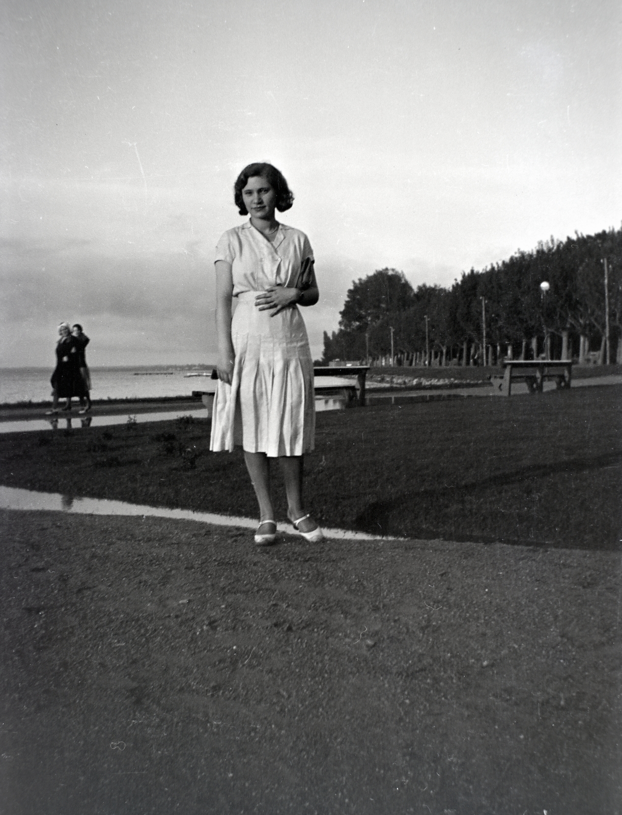 Hungary,Lake Balaton, Siófok, Rózsakert., 1934, Gara Andor, Fortepan #201126