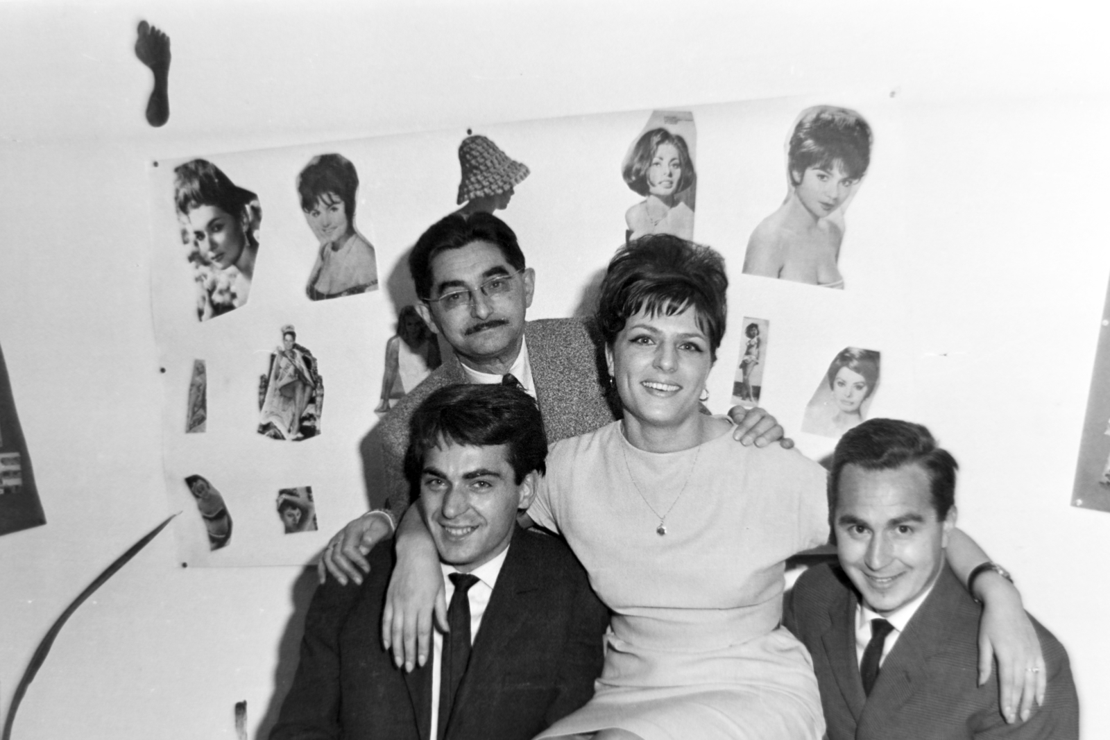 1969, Gömöri család, poszter, kép a képben, csoportkép, Fortepan #201340