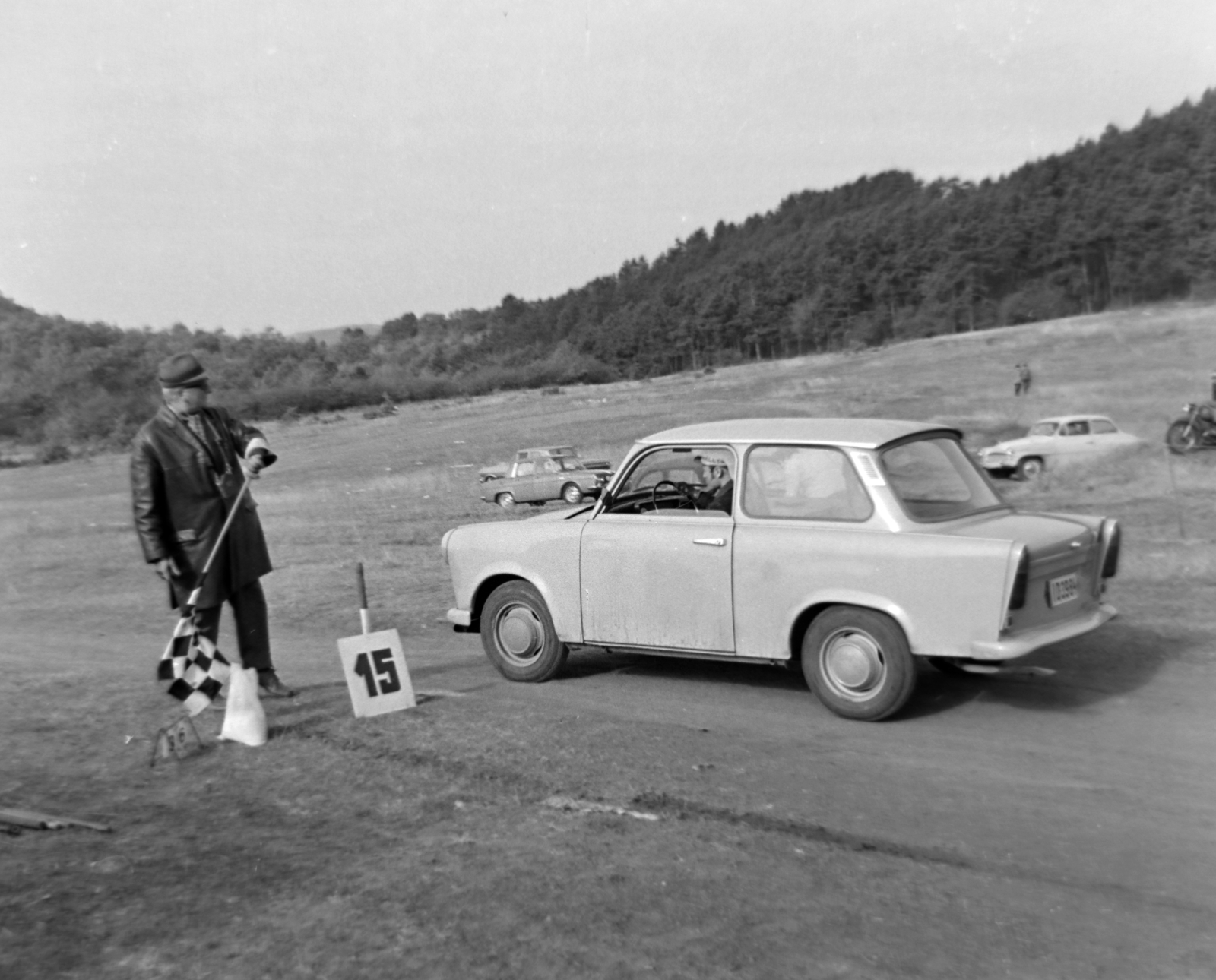 Magyarország, Budaörs, Farkashegyi katlan., 1974, Gömöri család, Trabant 601, Fortepan #201375