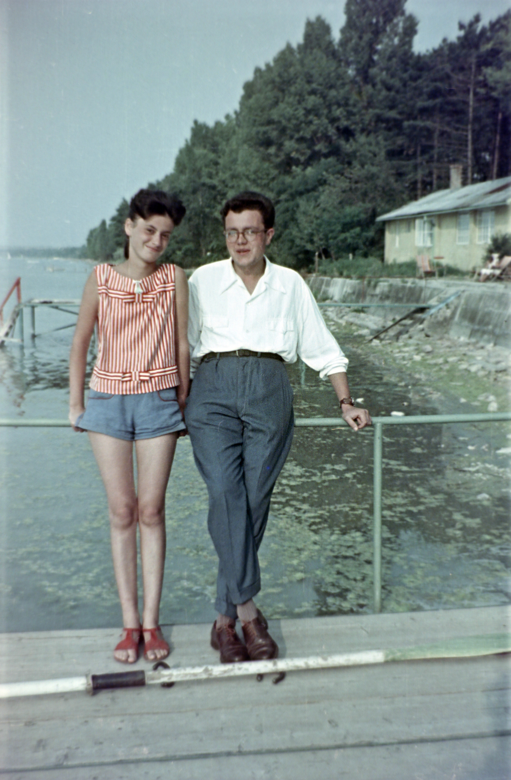 1961, Gömöri család, színes, Fortepan #201423