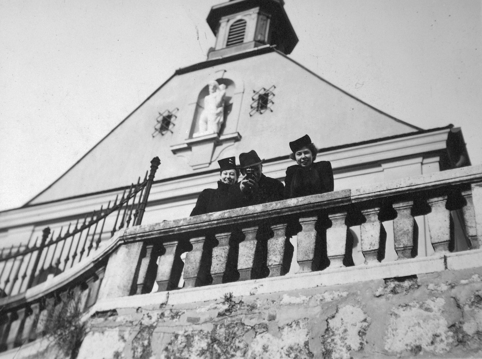 Magyarország, Budapest II., Veronika utca, a kápolna Budapest ostroma során elpusztult., 1935, Fortepan, Budapest, eltűnt, fotózás, Fortepan #20167