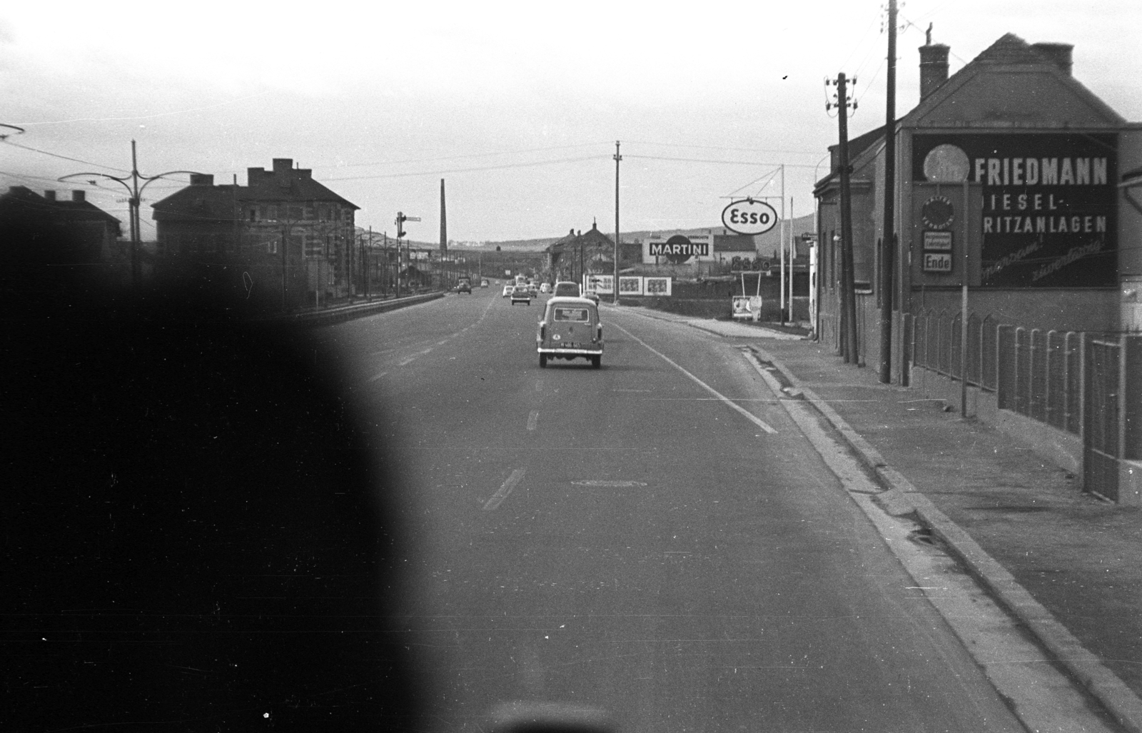 Ausztria, Vösendorf, Triester Strasse a Karl-Tornay-Gasse-nál., 1962, Jakab Antal, járműbelső, Fortepan #201854