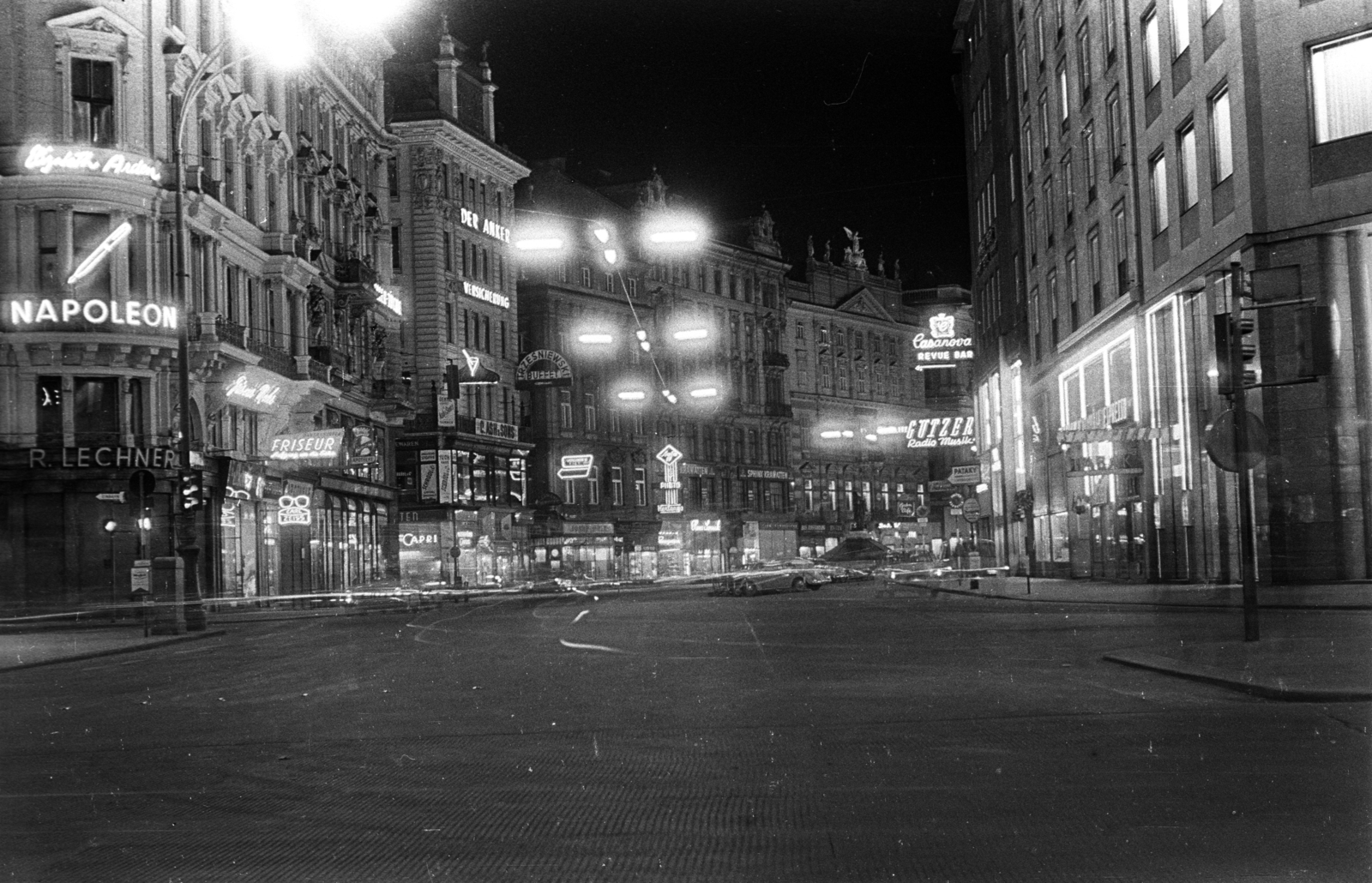 Austria, Vienna, Graben, a Stepansplatz felől nézve., 1962, Jakab Antal, Fortepan #201865