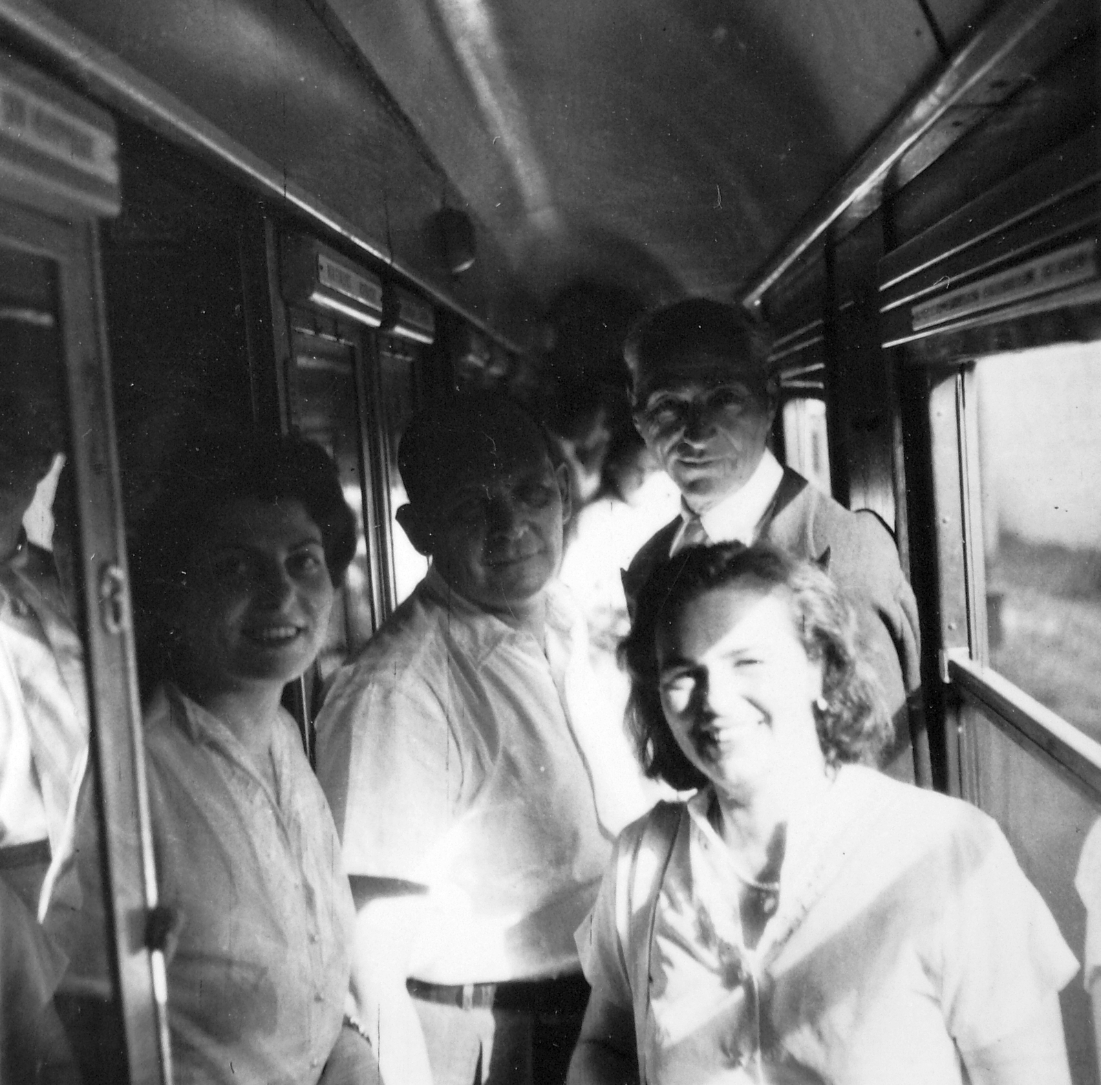 1959, Rothman család, railway, tableau, Fortepan #20191