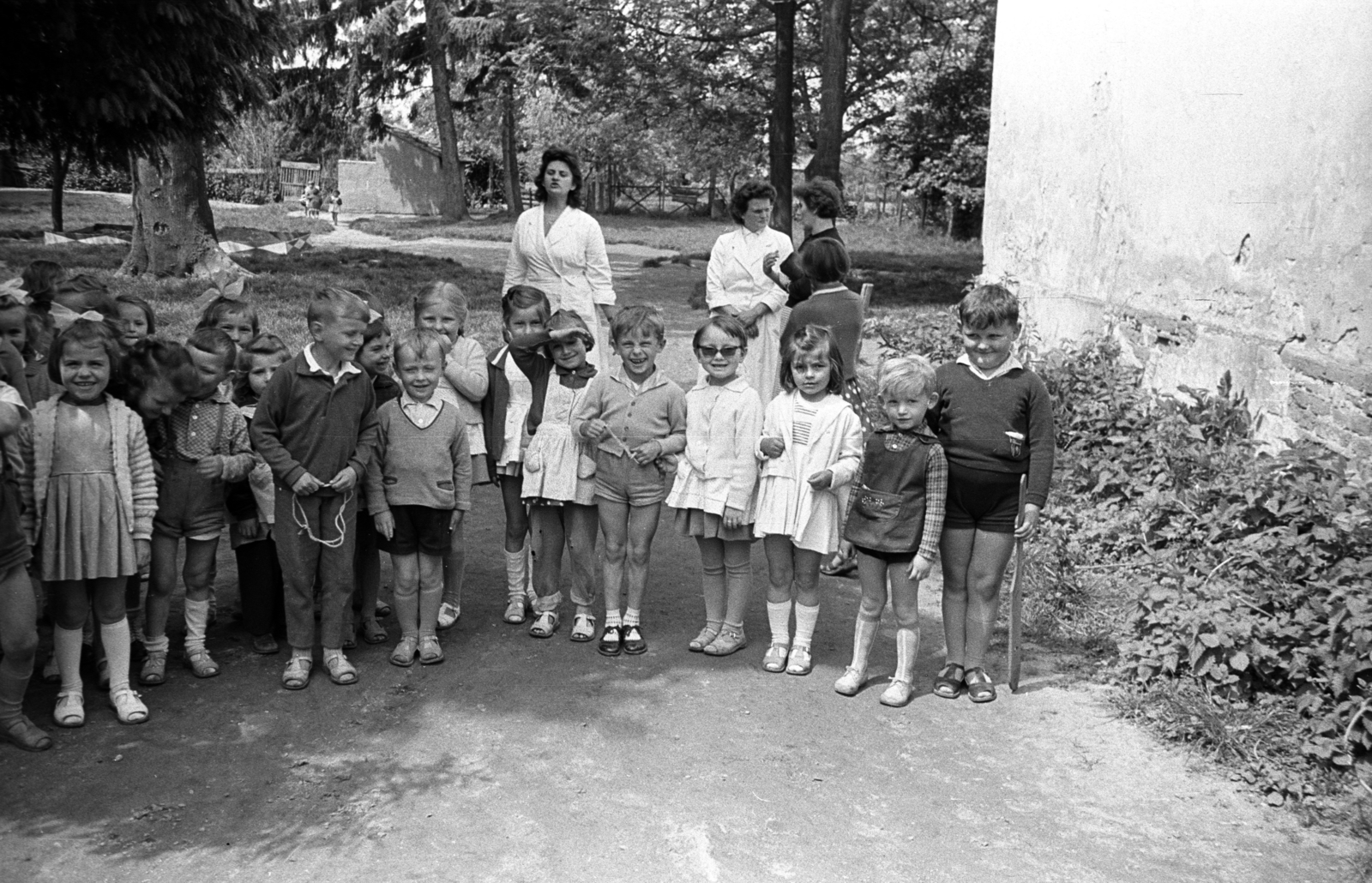 1964, Jakab Antal, gyerekek, Fortepan #201944