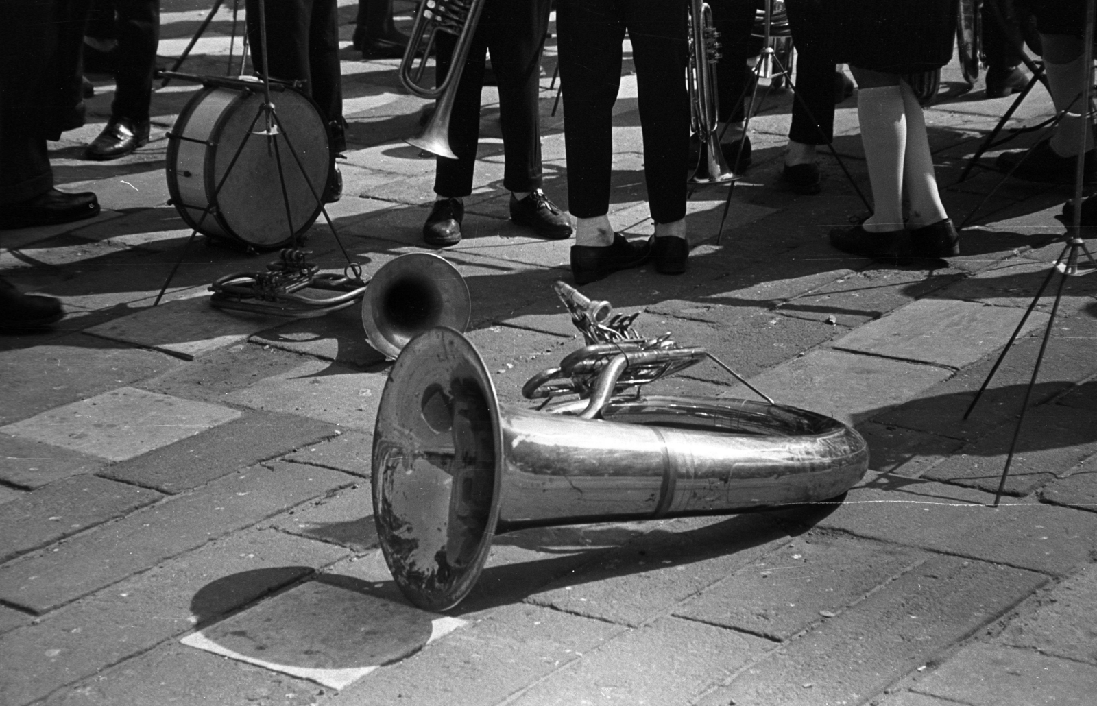 Hungary, Pécs, Széchenyi tér., 1967, Jakab Antal, Fortepan #201983