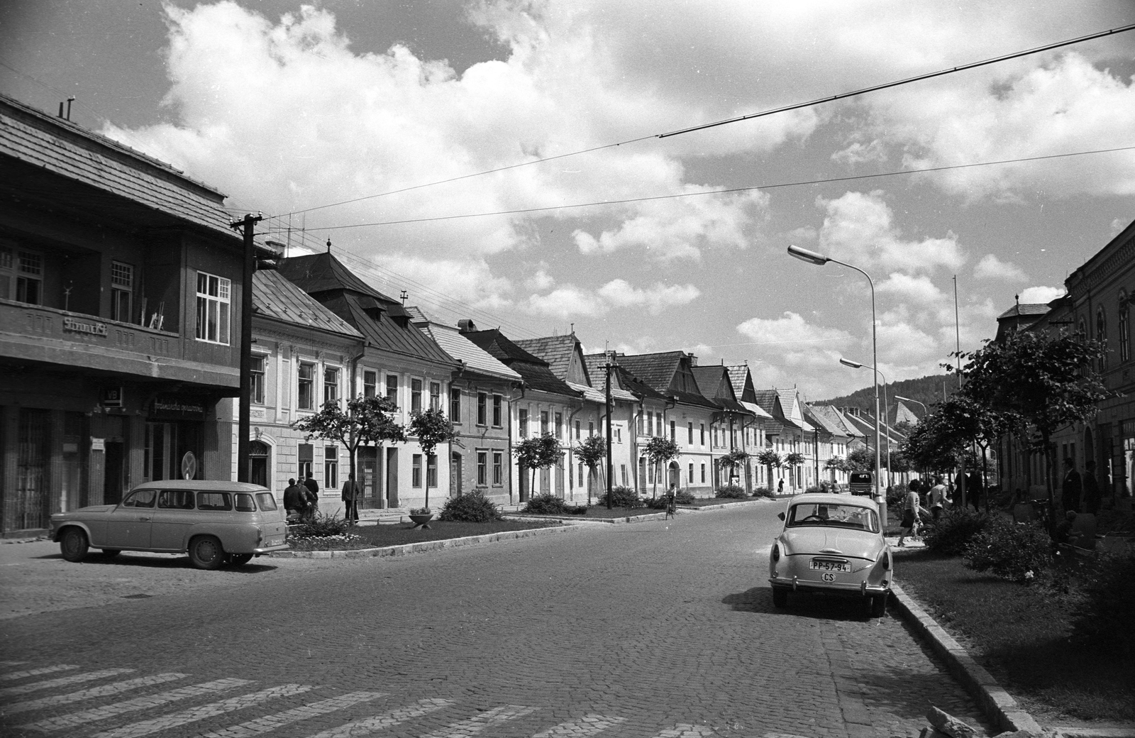 Slovakia, Kežmarok, Fő tér (Hlavné námestie)., 1972, Jakab Antal, Czechoslovakia, Fortepan #202066