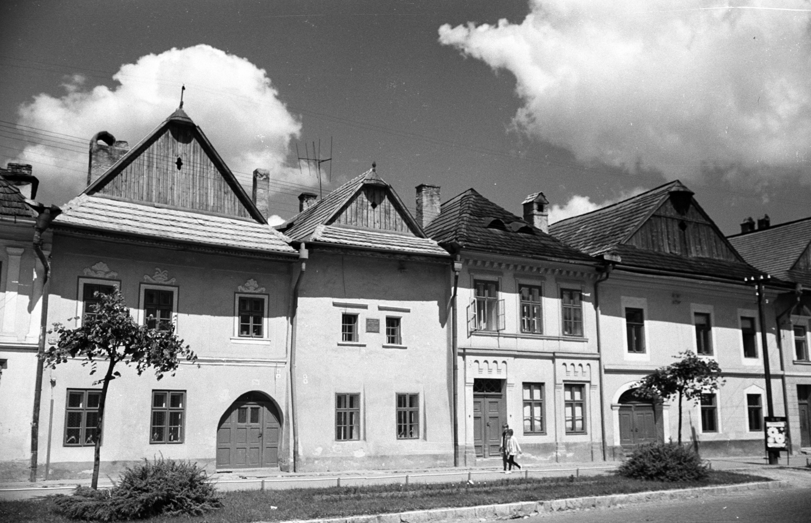 Slovakia, Kežmarok, Vár tér (Hradné námestie)., 1972, Jakab Antal, Czechoslovakia, Fortepan #202068