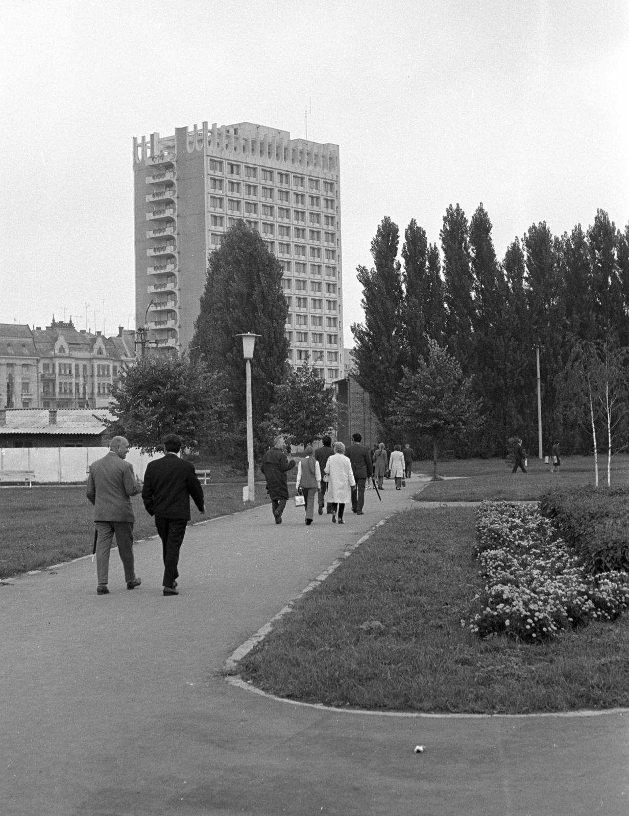 Románia,Erdély, Temesvár, Bulevardul Revoluției din 1989 2A, Hotel Continental., 1972, Jakab Antal, Fortepan #202121