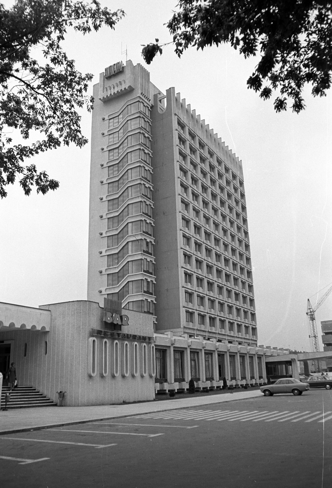 Románia,Erdély, Temesvár, Bulevardul Revoluției din 1989 2A, Hotel Continental., 1972, Jakab Antal, Fortepan #202122