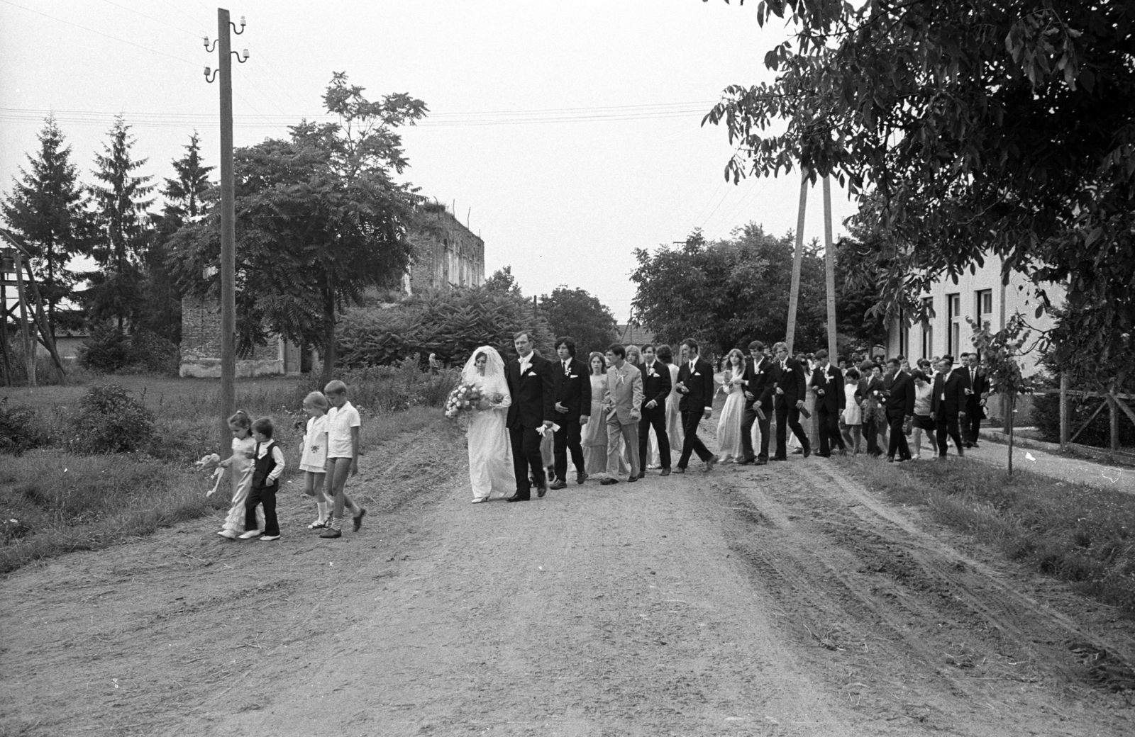 1974, Jakab Antal, wedding ceremony, Fortepan #202212