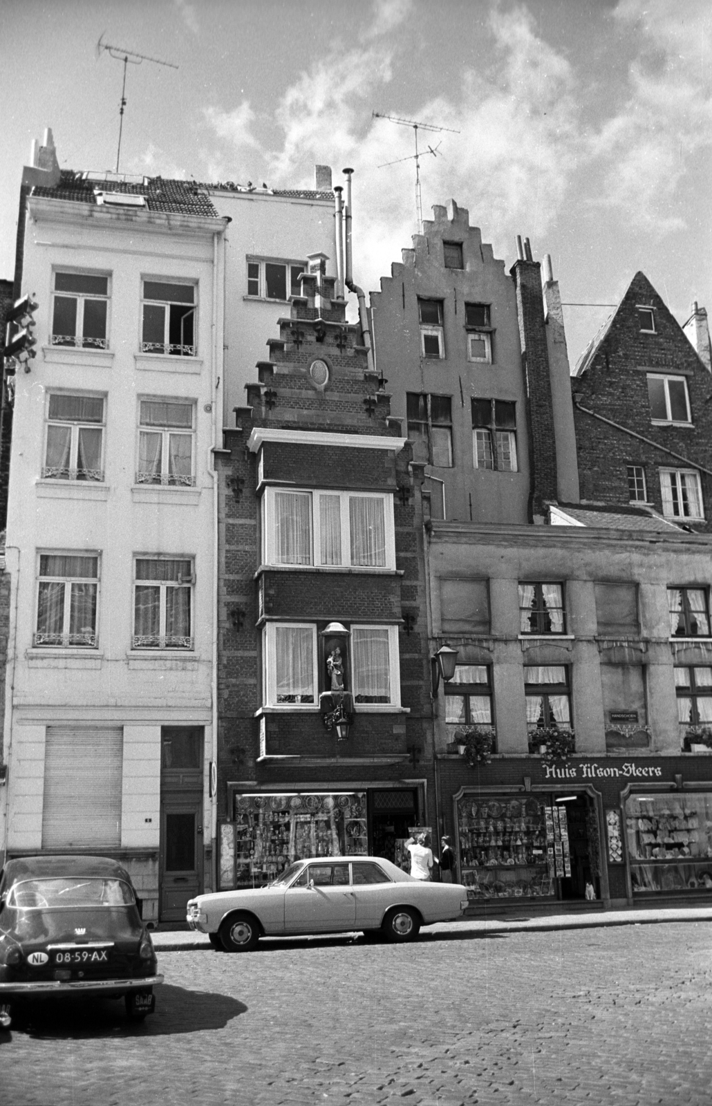 Belgium, Antwerp, Handschoenmarkt., 1973, Jakab Antal, Fortepan #202253