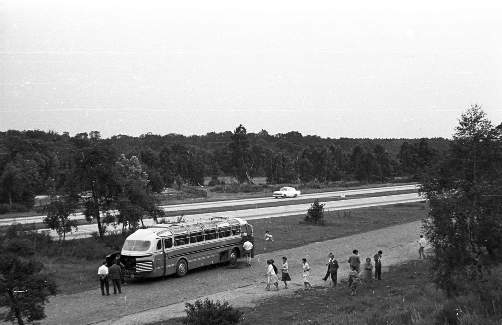 Germany, 1962, Faragó László, GDR, highway, Fortepan #202499