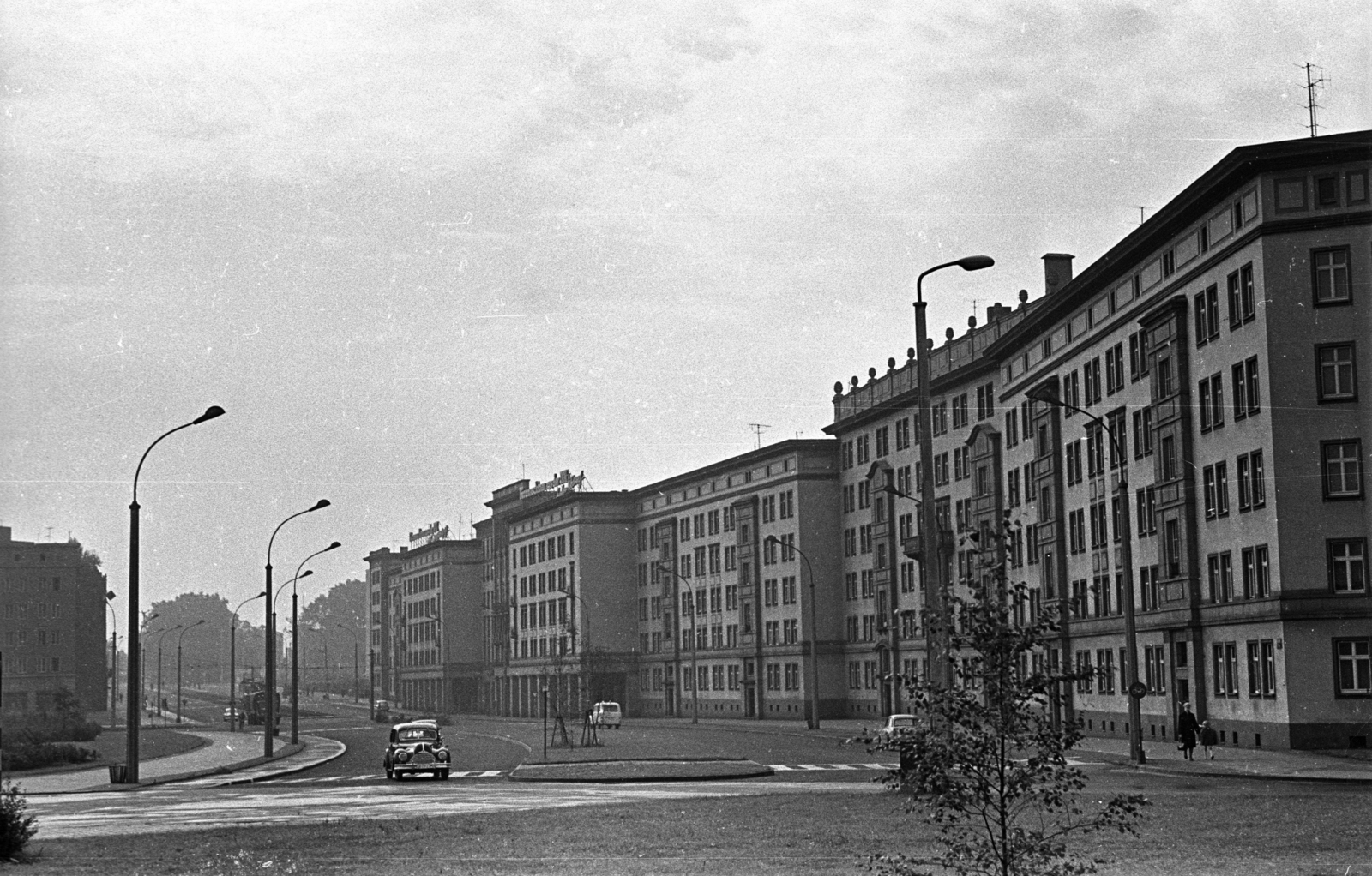 Germany, Leipzig, Windmühlenstrasse a Wilhelm-Leuschner-Platz felől nézve., 1962, Faragó László, GDR, Fortepan #202509
