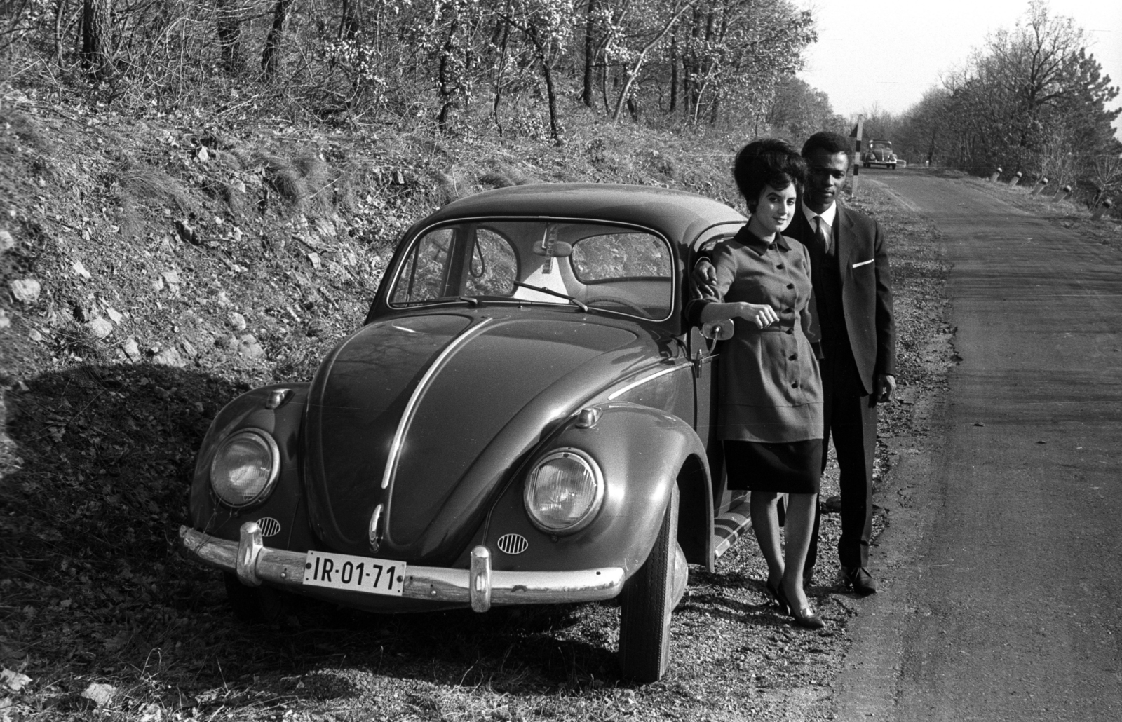 1970, Faragó László, Volkswagen-brand, number plate, Volkswagen Beetle, Fortepan #202546