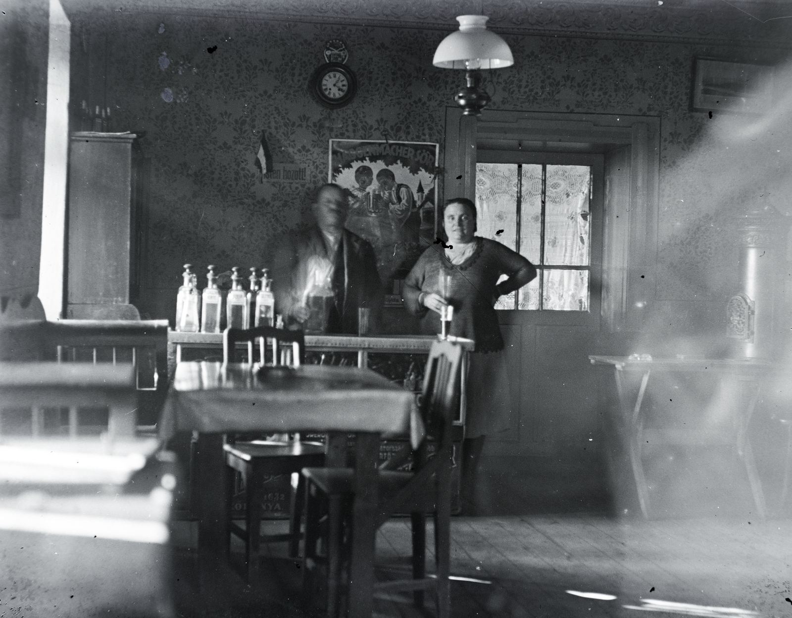 1931, Jóna Dávid, soda water bottle, Fortepan #202564