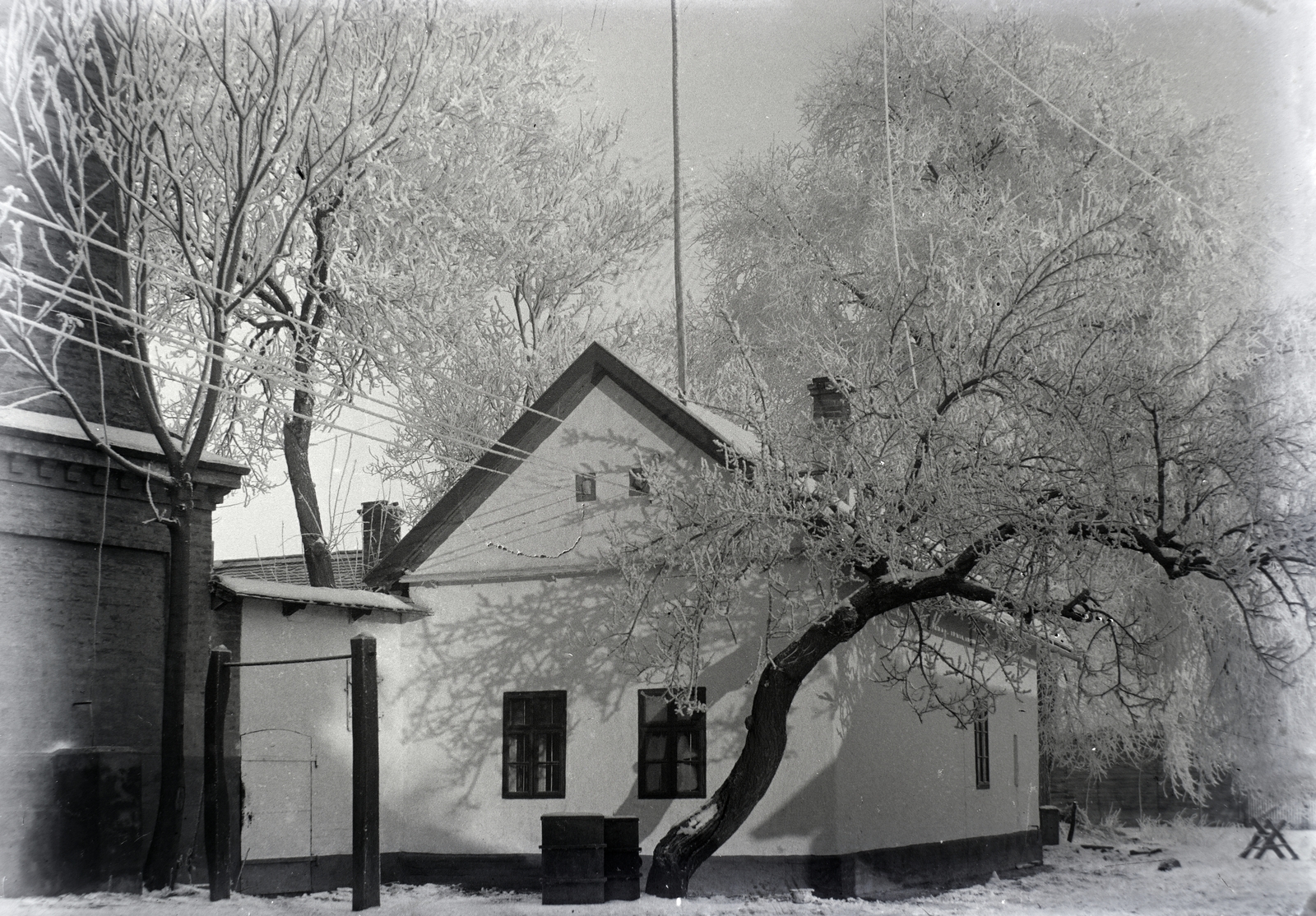 1934, Jóna Dávid, hó, Fortepan #202594