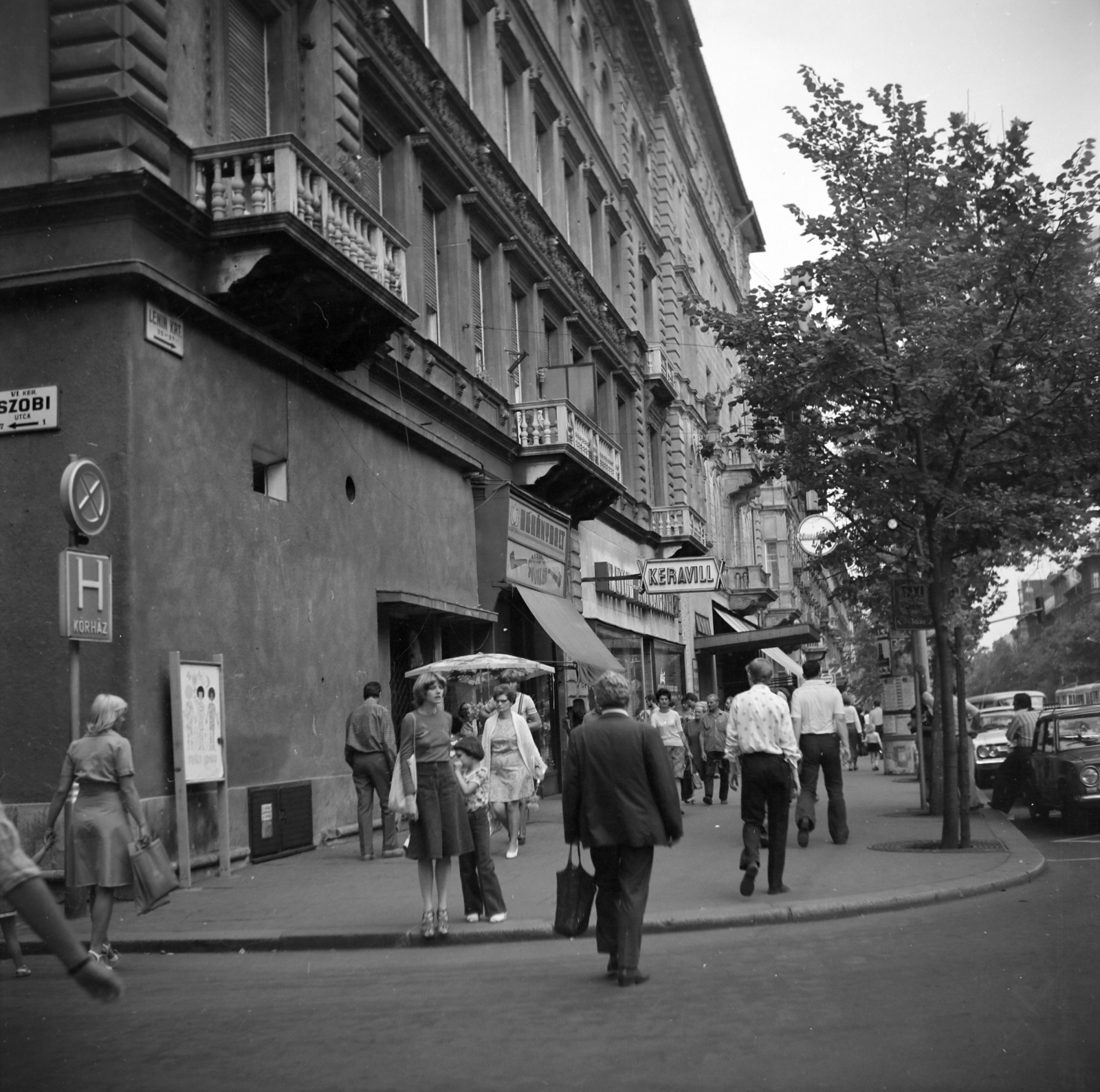 Magyarország, Budapest VI., Teréz (Lenin) körút - Szobi utca sarok., 1979, Rubinstein Sándor, Budapest, Fortepan #202851
