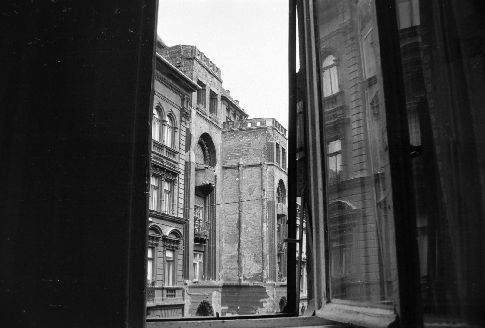 Magyarország, Budapest VI., Csengery 63/A és 61. a Csengery utca 76. számú házból nézve., 1978, Rubinstein Sándor, Budapest, Fortepan #202901