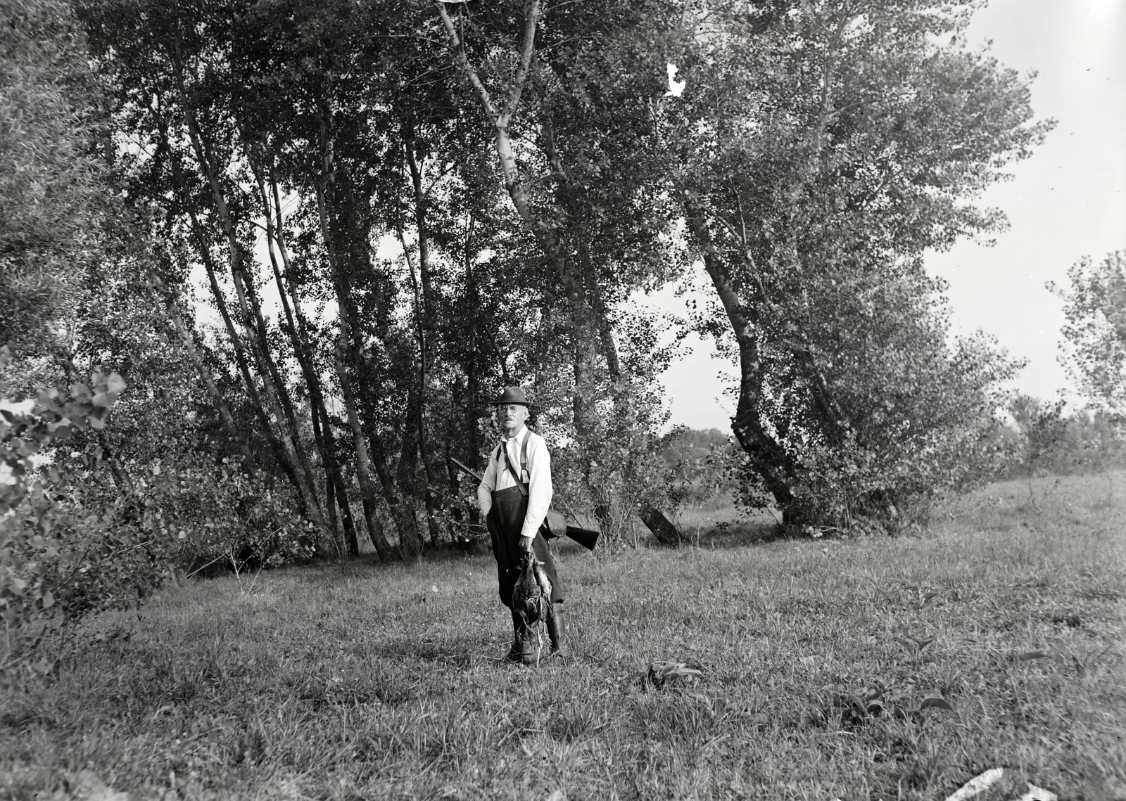 1935, Tóth Árpád, vadász, Fortepan #203171