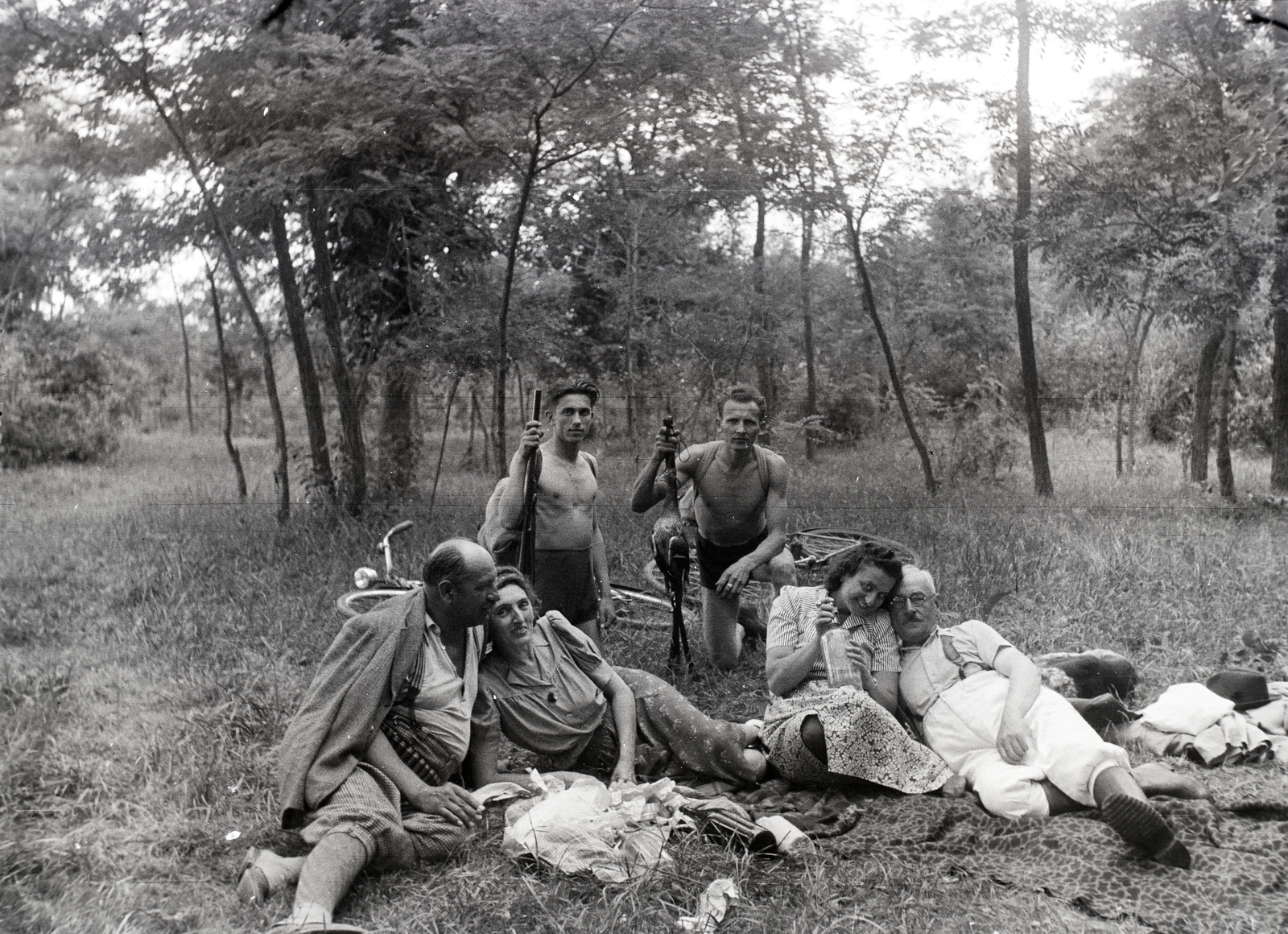 1939, Tóth Árpád, picnic, Fortepan #203259