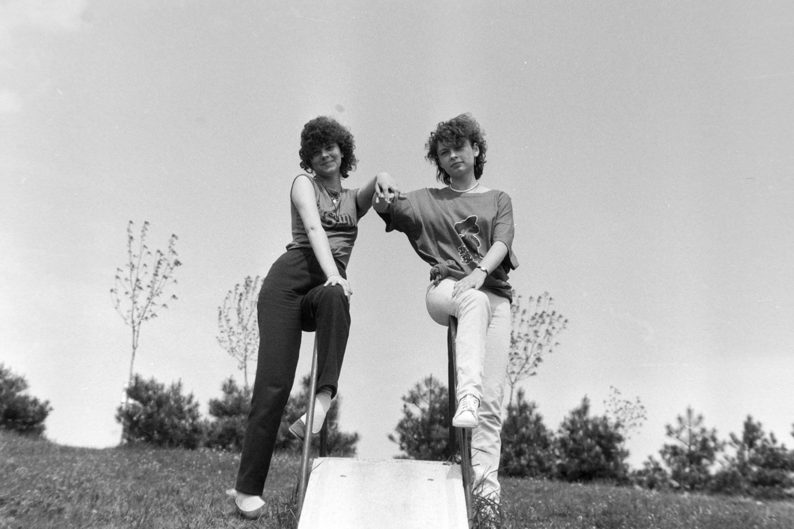 Hungary, Budapest III., Hajógyári-sziget, a Madách Imre Gimnázium tanulói., 1983, Madách Gimnázium, Budapest, Fortepan #203388