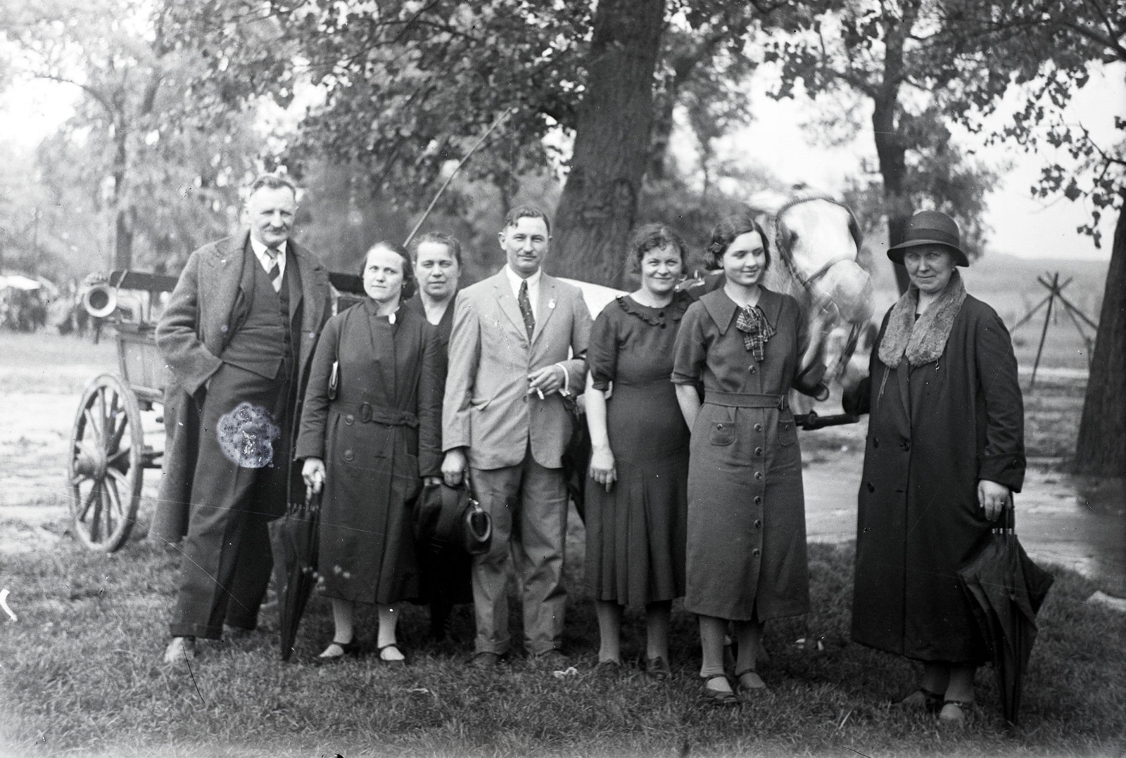 1930, Király család, család, sérült kép, Fortepan #203439