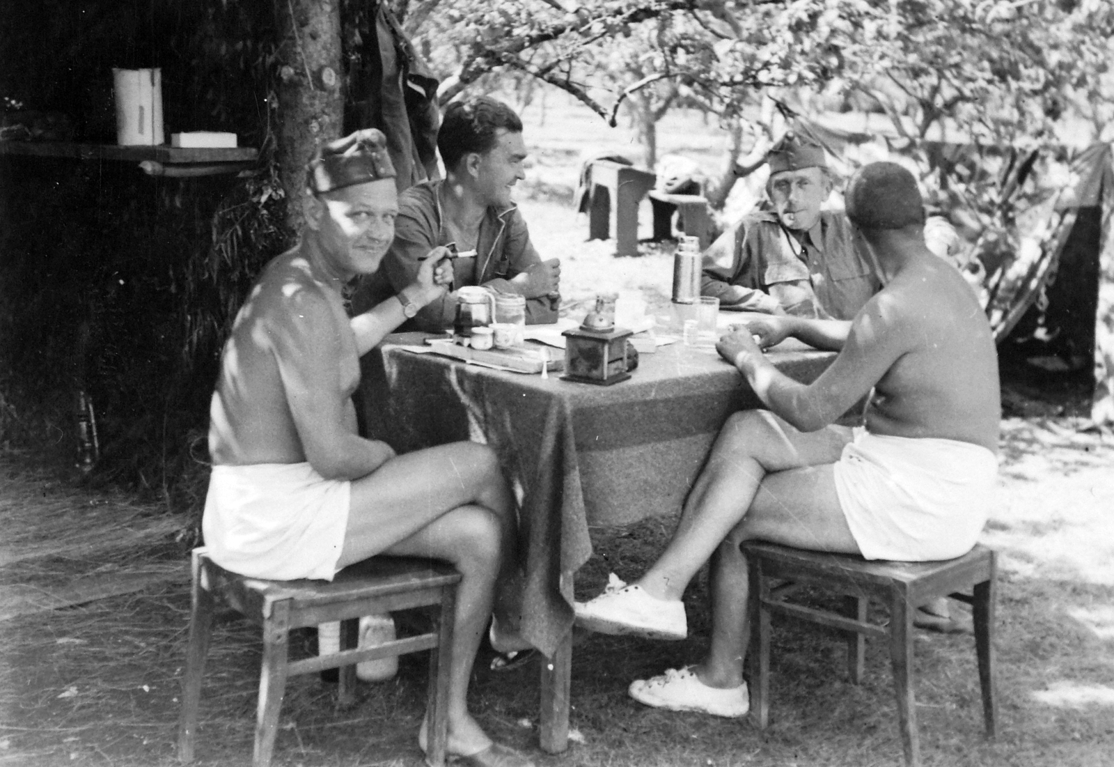 1942, Fortepan, meal, second World War, Fortepan #20391