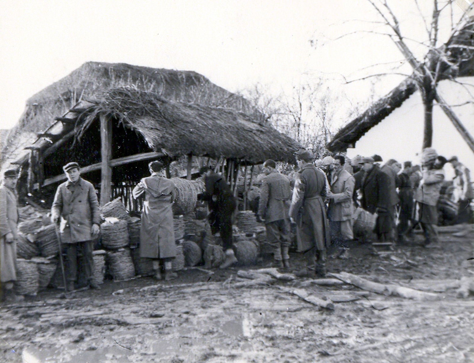 Románia,Erdély, Magyar Királyi Honvédség 209/18 honvéd tábori vegyes munkásszázad., 1940, Névai János, munkaszolgálatos, Fortepan #204143