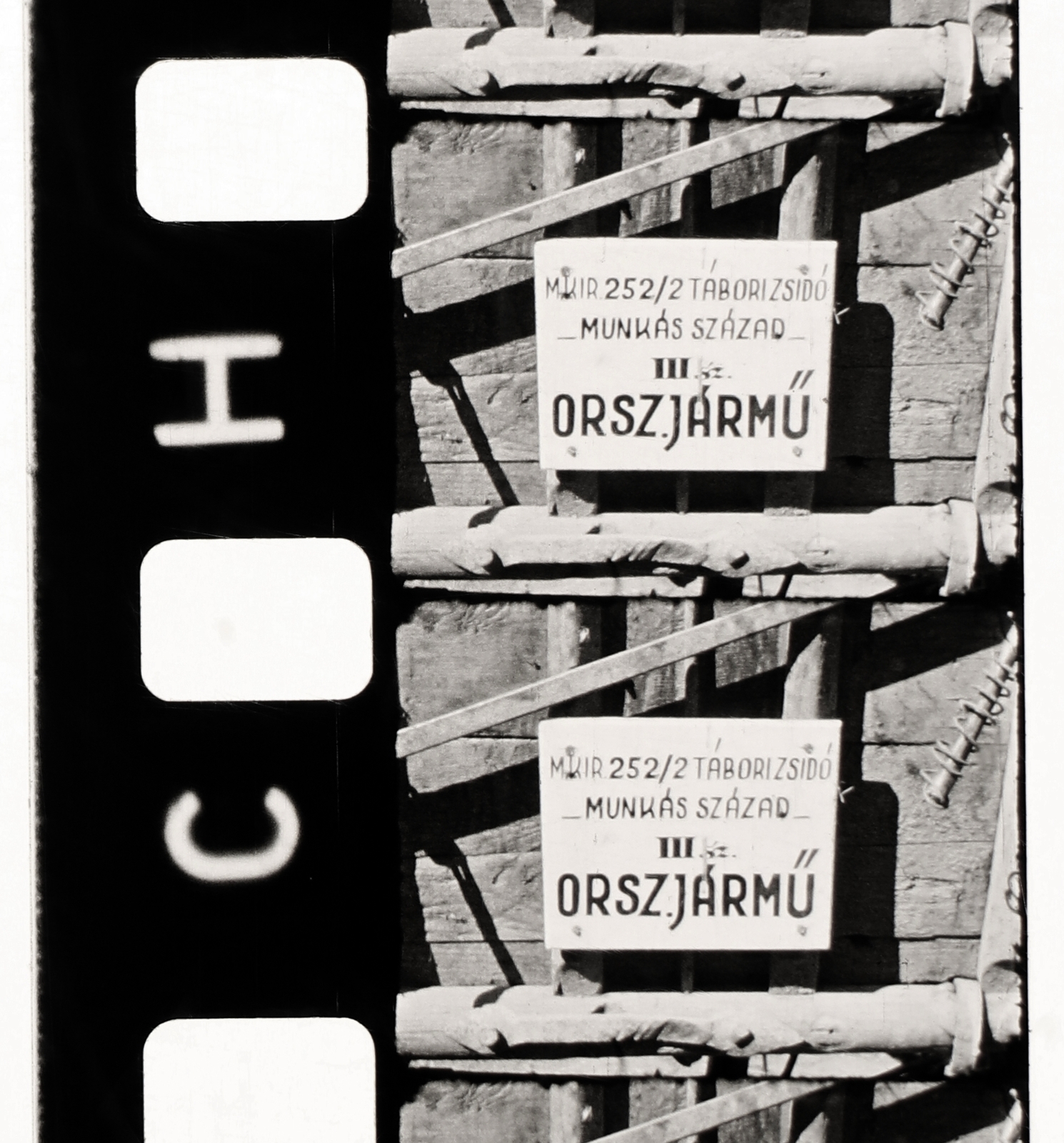 1941, Pető György, chariot, labor service, judaism, enamel sign, Fortepan #204230