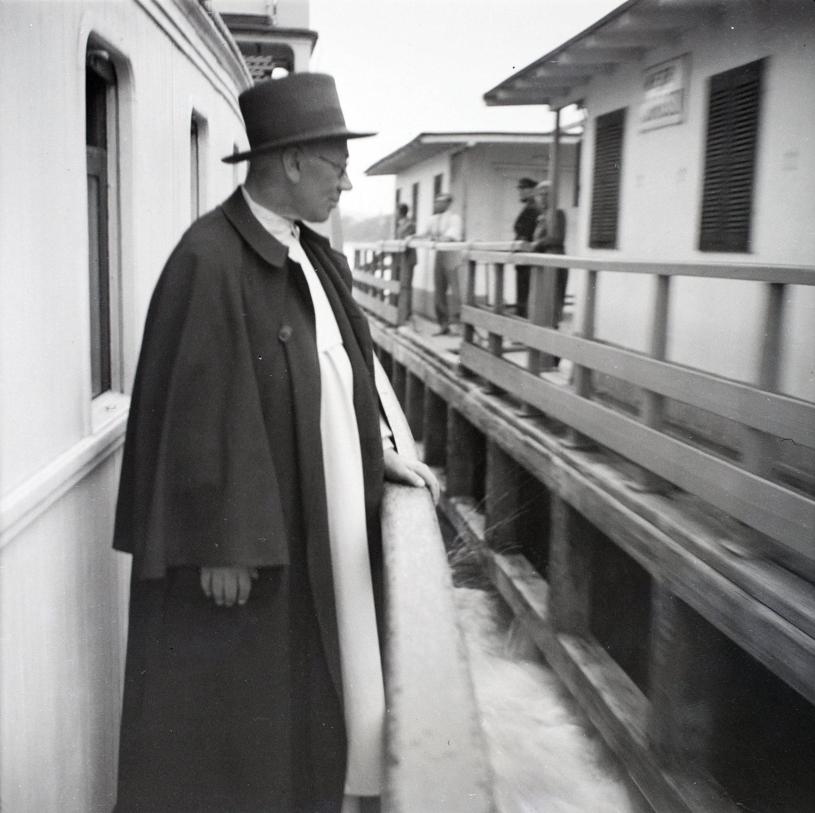 1941, Somlói Miklós dr., man, face profile, Fortepan #204280