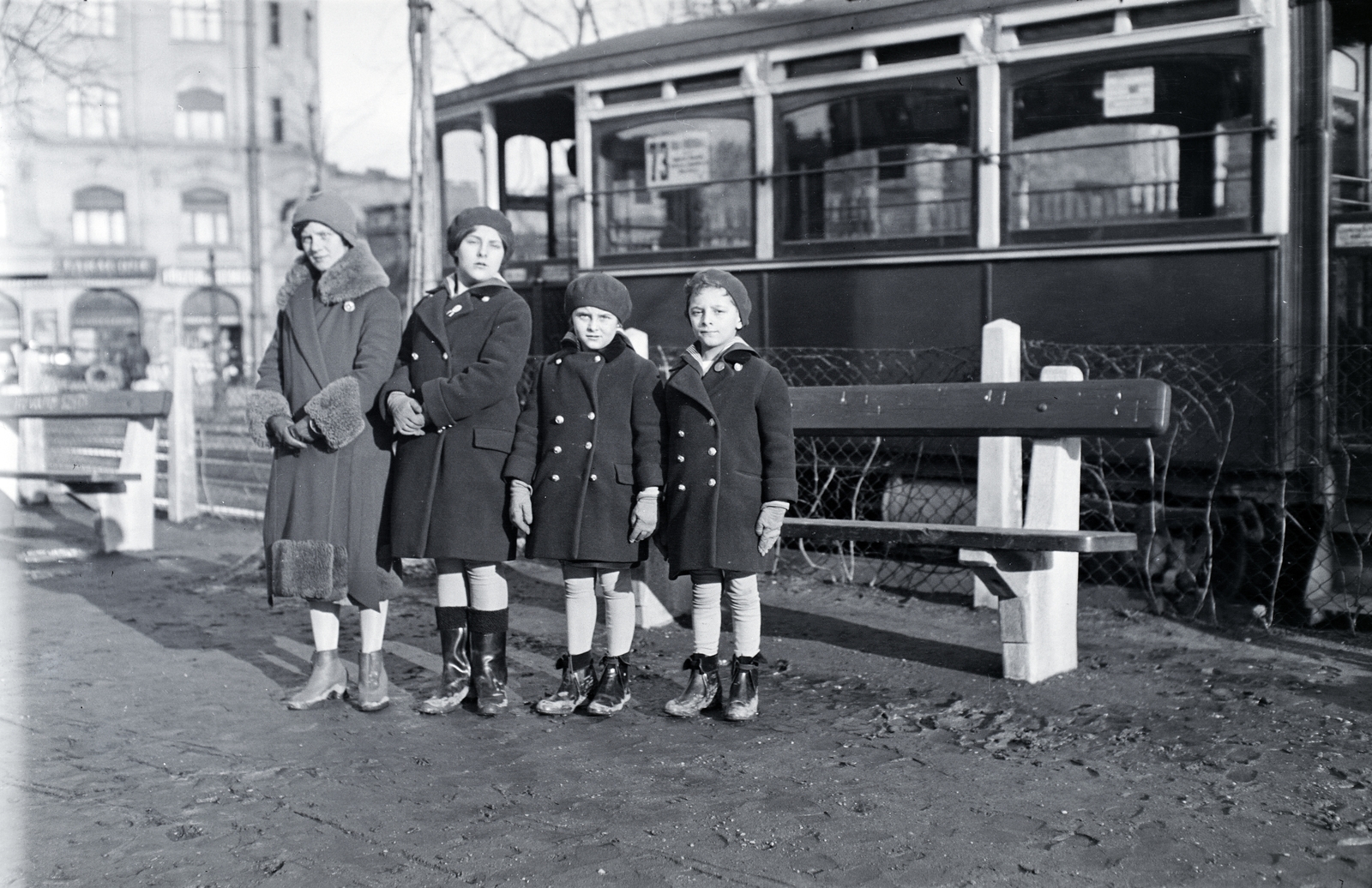 Magyarország, Budapest IX., Boráros tér., 1925, Somogyvári Gergő, Budapest, villamos, nagyság szerint, Fortepan #204364