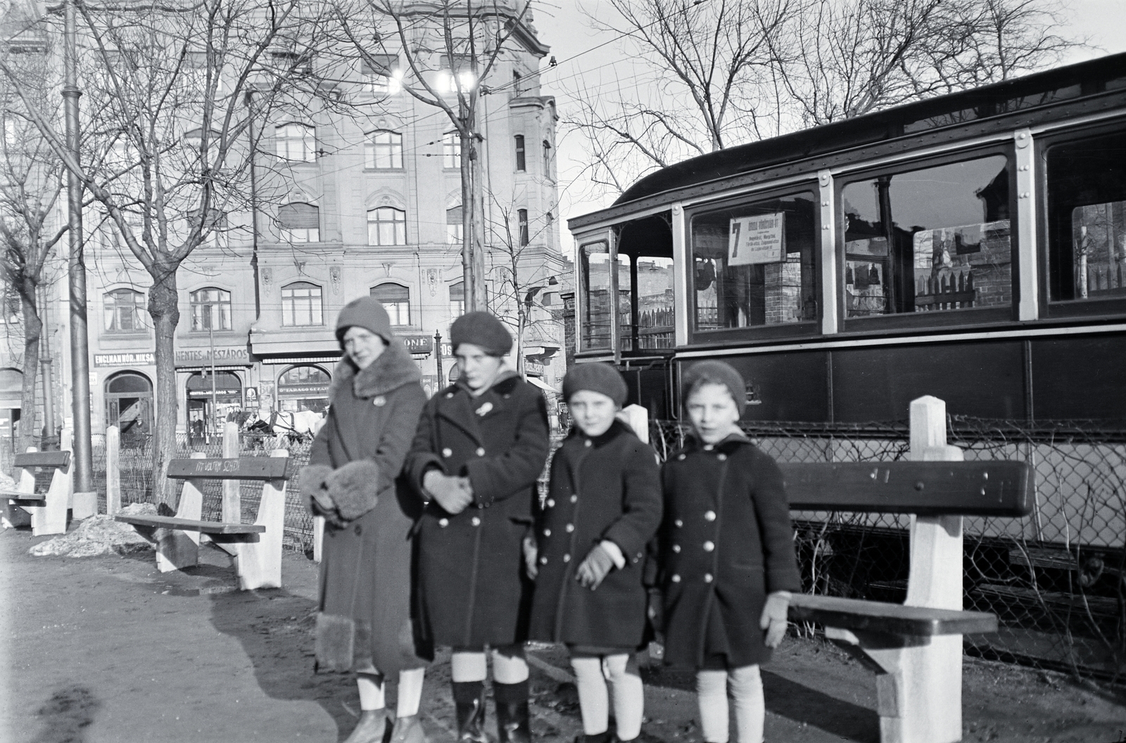 Magyarország, Budapest IX., Boráros tér., 1925, Somogyvári Gergő, Budapest, villamos, nagyság szerint, Fortepan #204365