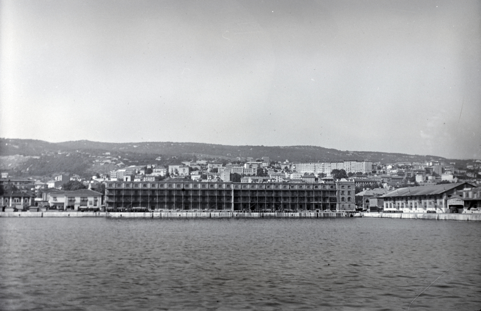 Croatia,Adriatic Sea, Rijeka, kikötő., 1929, Somogyvári Gergő, port, Fortepan #204432