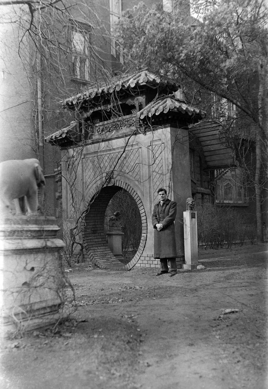 Hungary, Budapest VI., Andrássy út 103., Hopp Ferenc Kelet-ázsiai Művészeti Múzeum., 1943, Szalai Zoltán, Budapest, Fortepan #204495