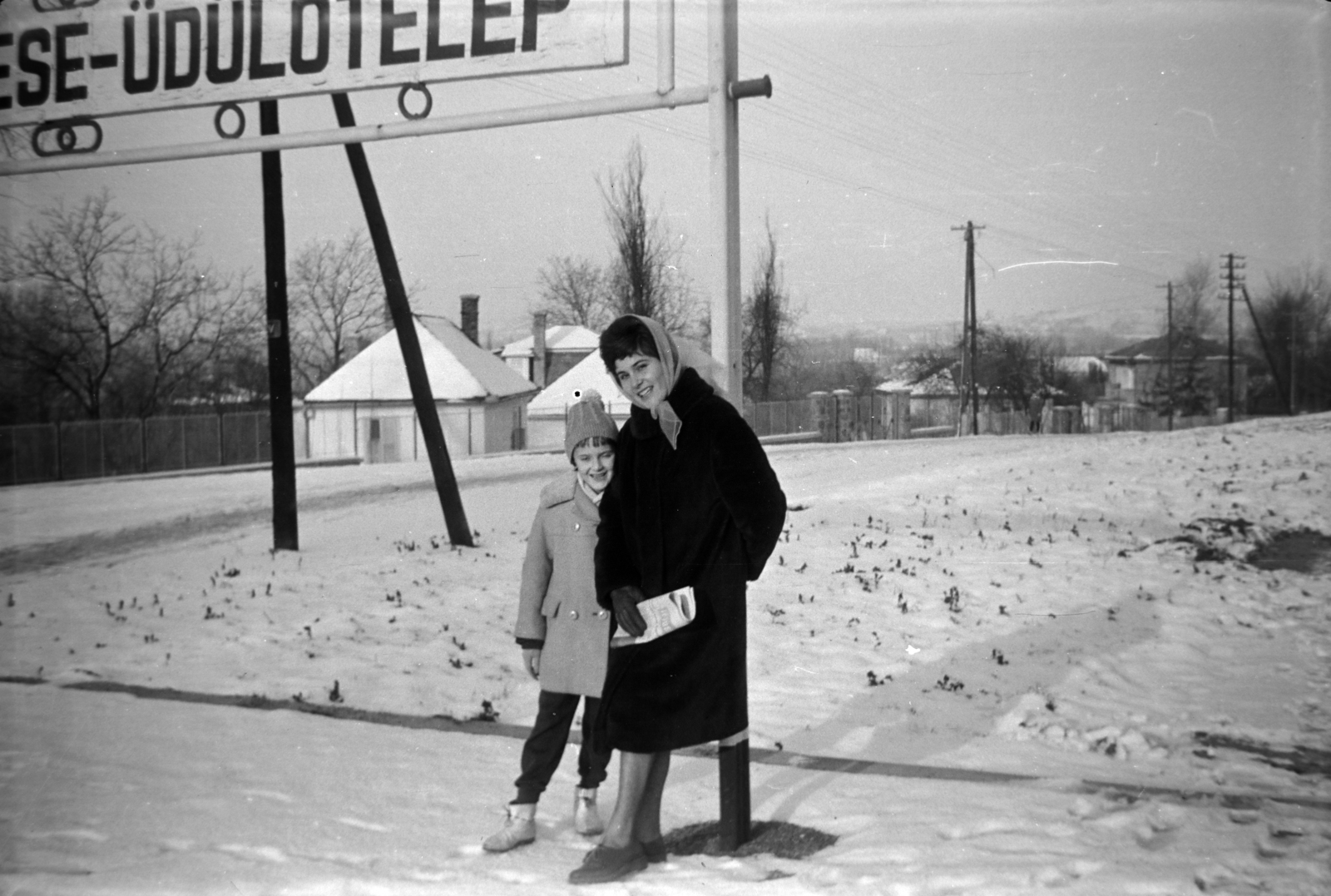 Hungary, Balatonkenese, Balatonkenese-Üdülőtelep megállóhely (később Csittényhegy megállóhely)., 1967, Váradi Judit, Fortepan #204619