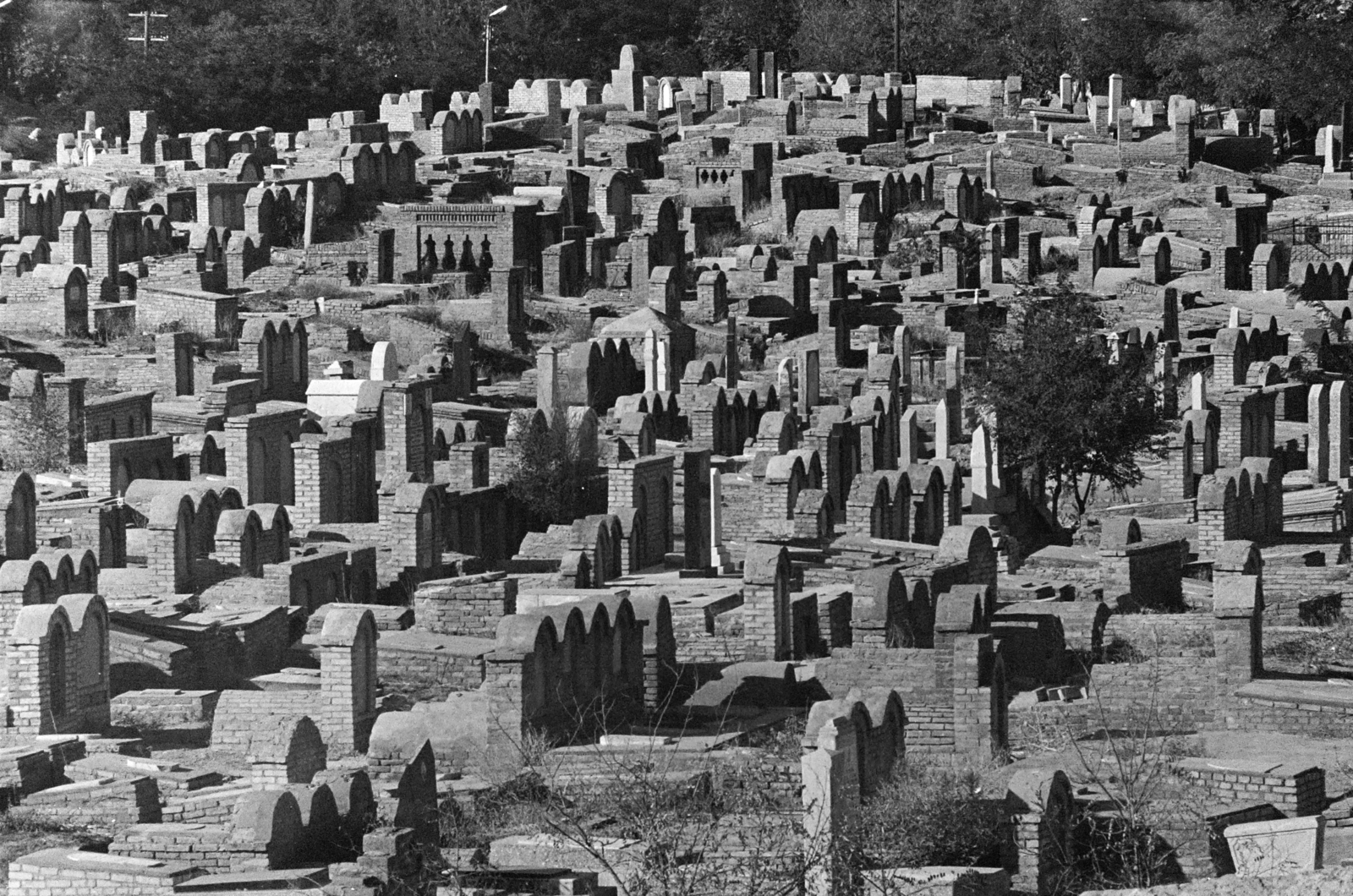 Uzbekistan, Samarkand, zsidó temető., 1971, Kereki Sándor, Soviet Union, cemetery, Fortepan #204761