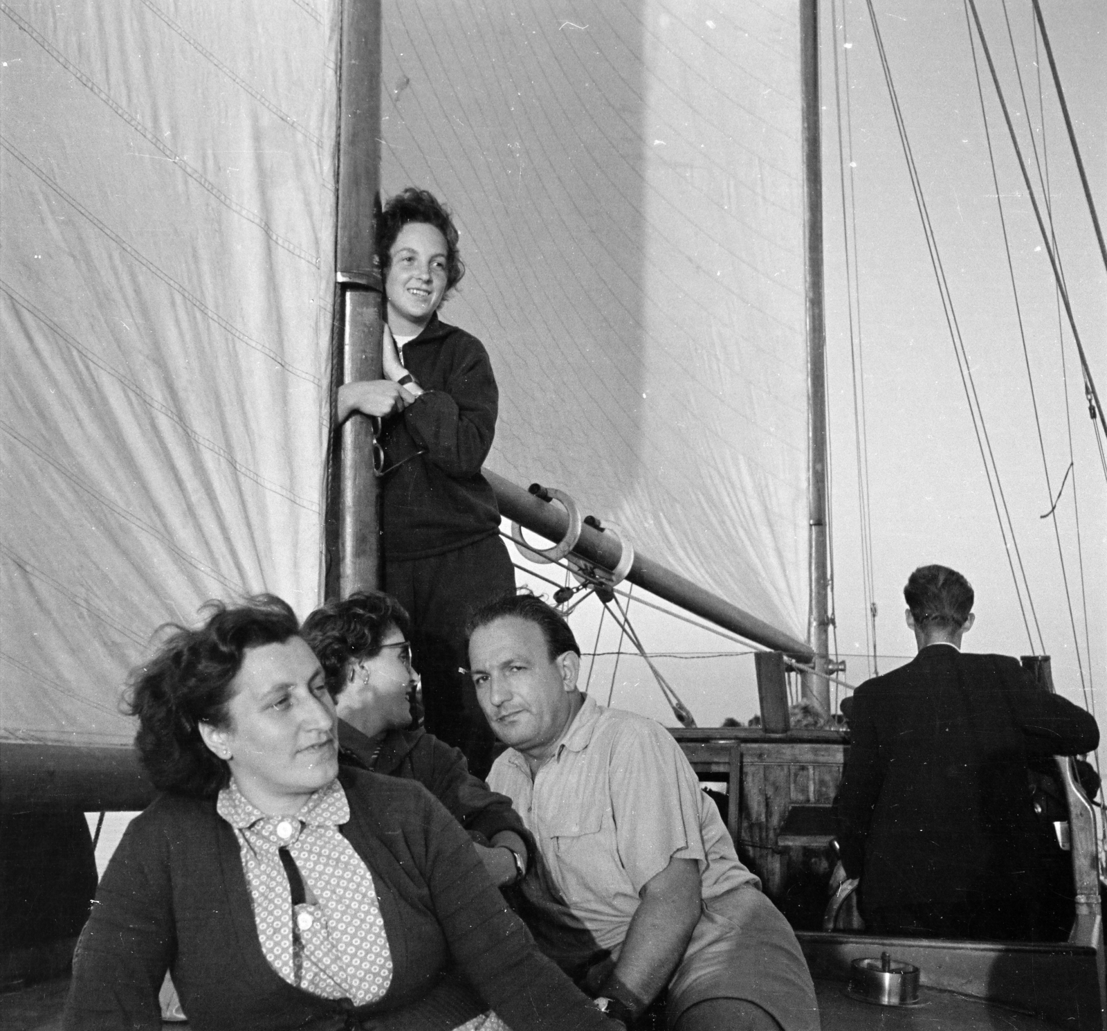1968, Kereki Sándor, ship, sailboat, Fortepan #204841