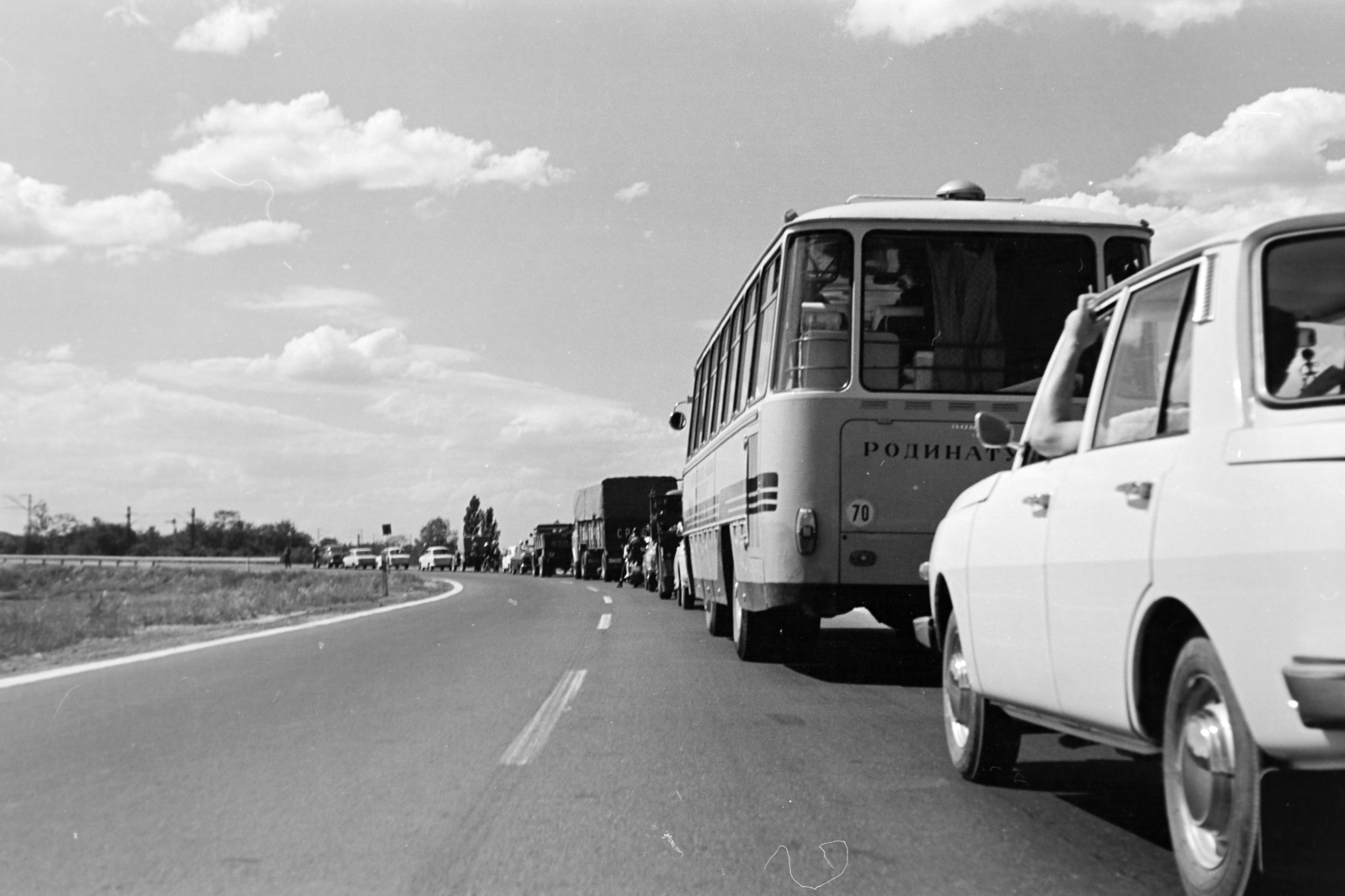 1976, Kereki Sándor, várakozás, Fortepan #205005
