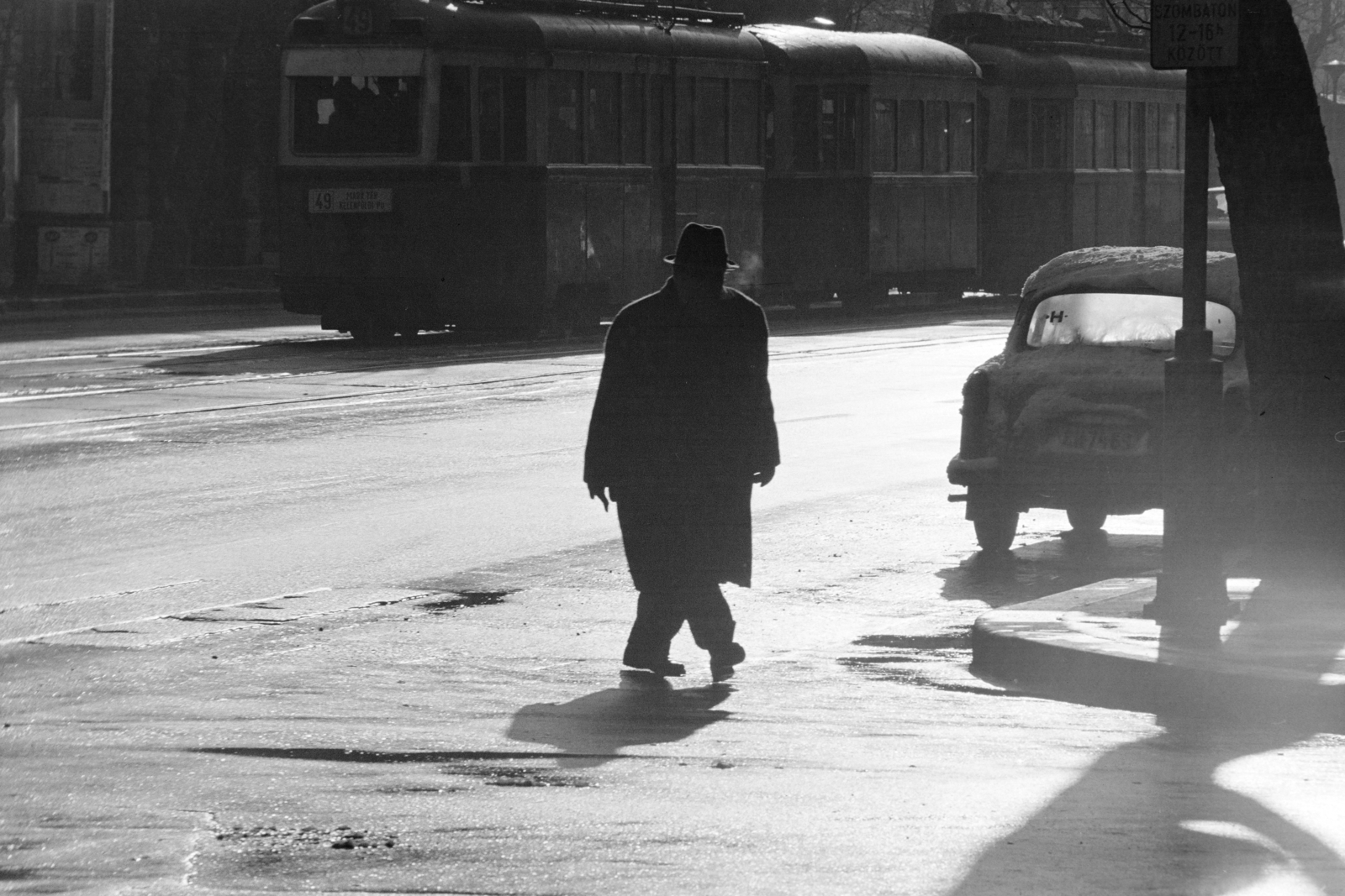 Hungary, Budapest, a felvétel egy hajó fedélzetén készült a Dunán., 1973, Kereki Sándor, tram, number plate, Fortepan #205246