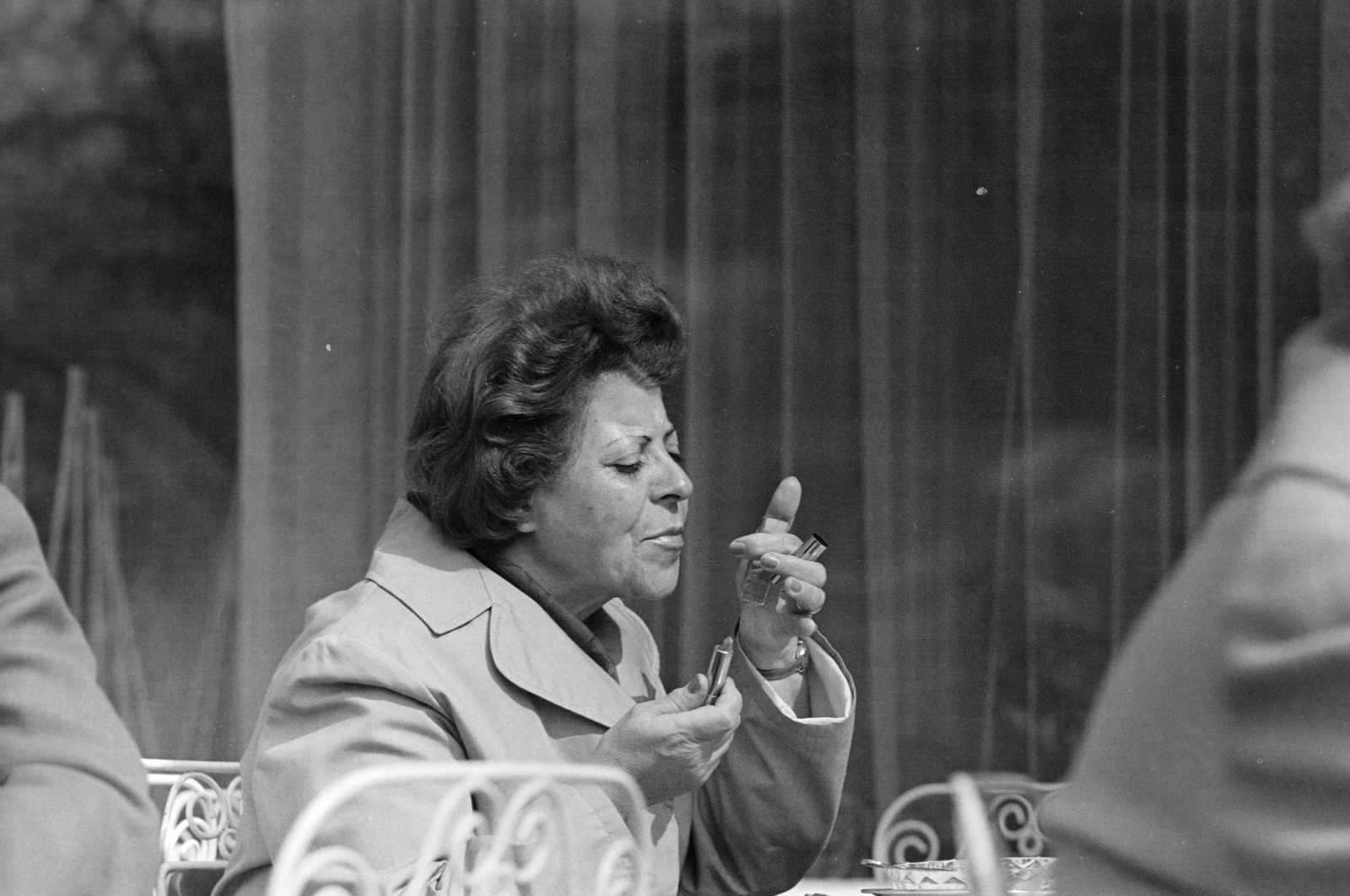 1977, Kereki Sándor, lipstick, Fortepan #205253
