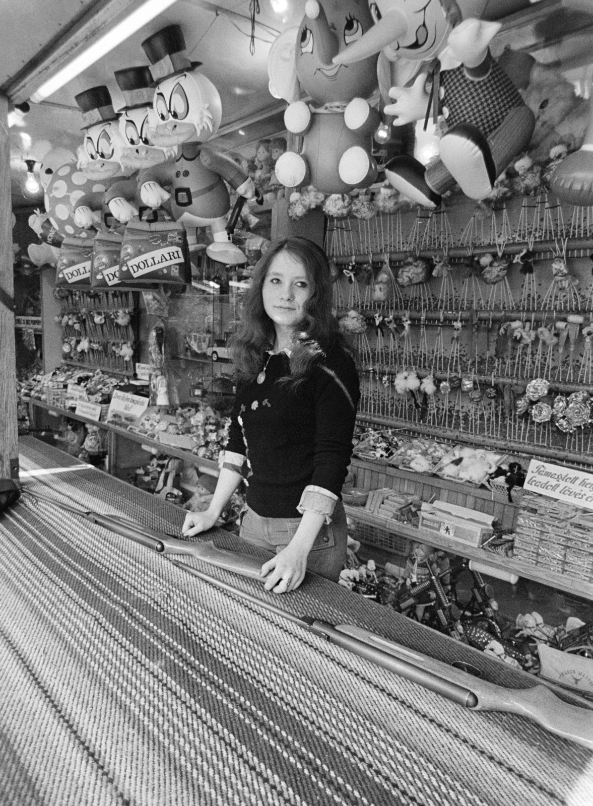 1979, Kereki Sándor, shooting-gallery, Fortepan #205379