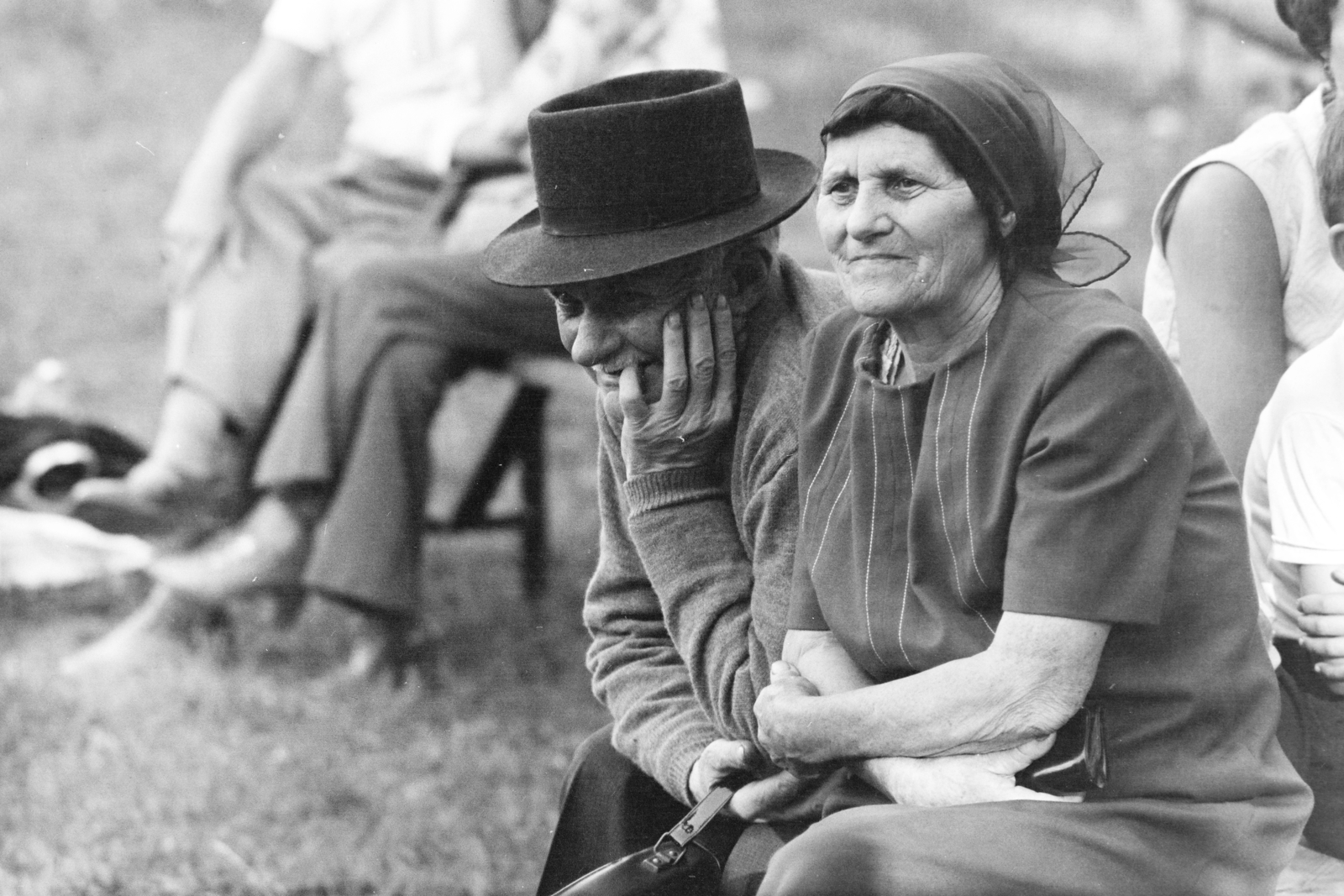 1976, Kereki Sándor, kalap, emberpár, Fortepan #205563