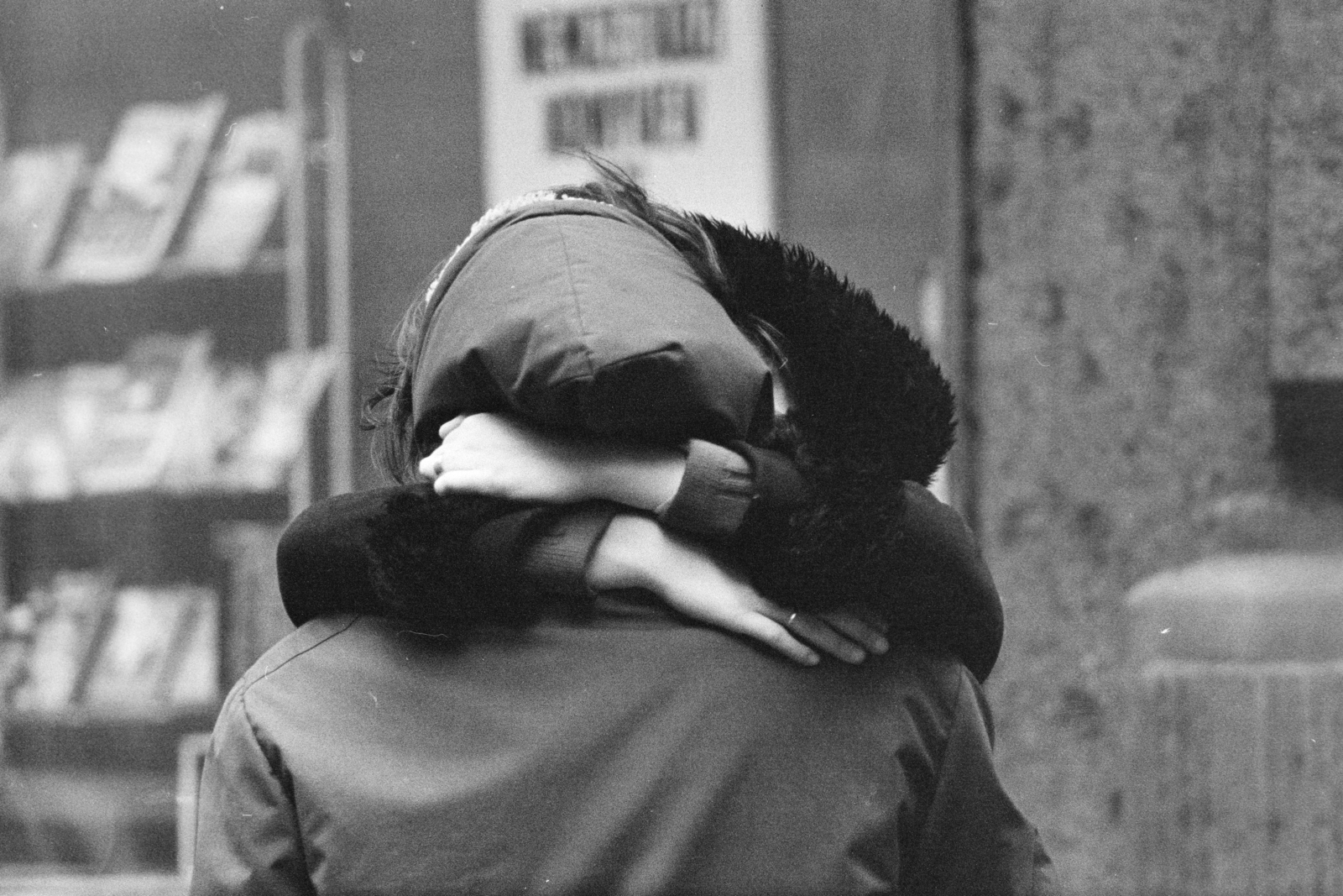 1971, Kereki Sándor, hug, kiss, Fortepan #205574