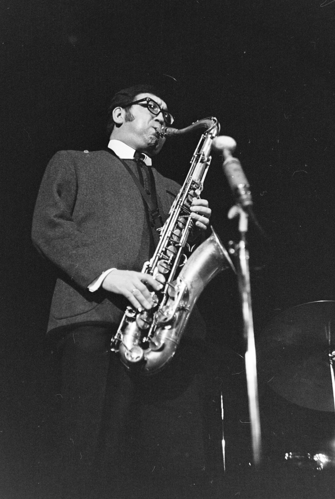 1971, Kereki Sándor, saxophone, Fortepan #205604