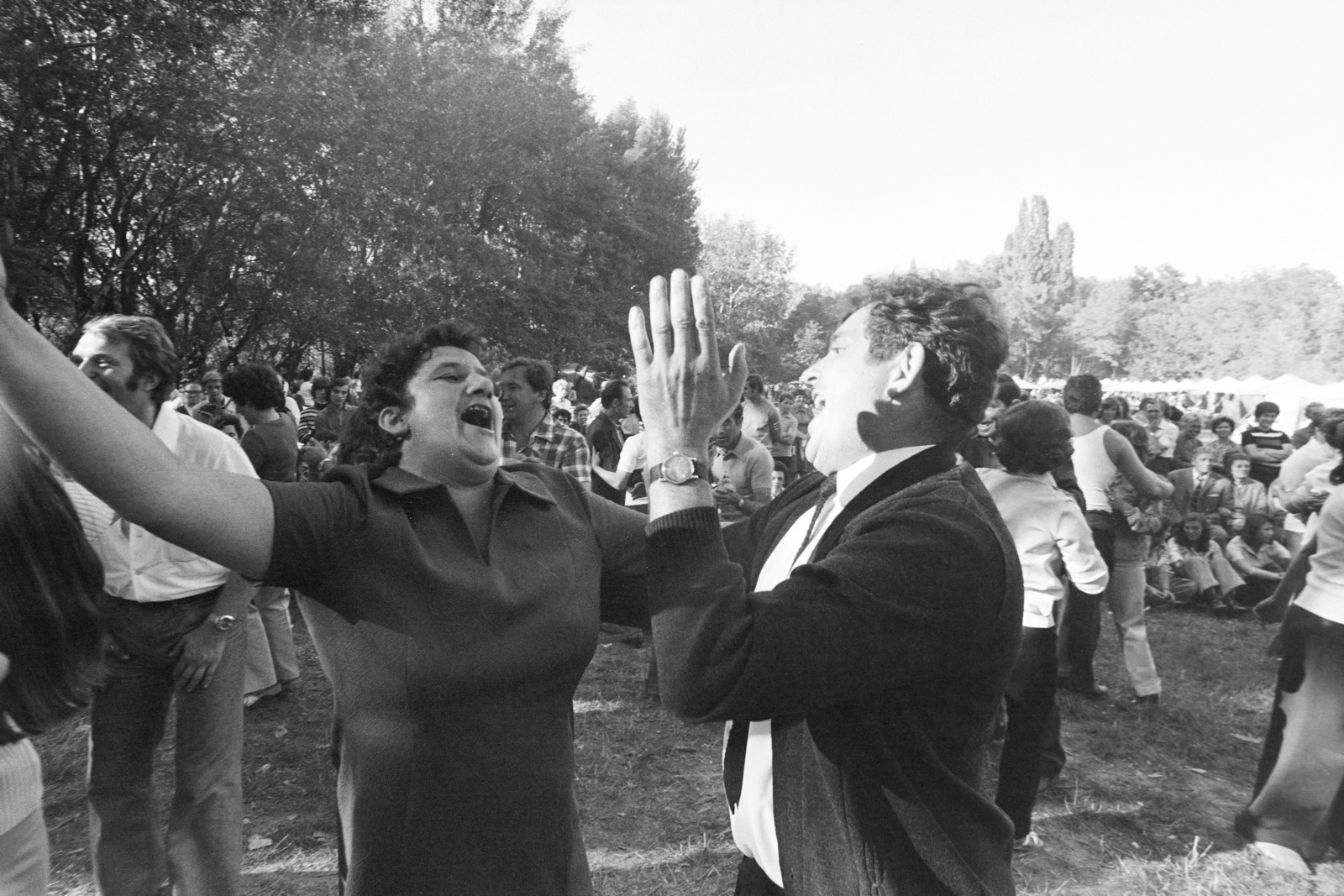 1976, Kereki Sándor, mulatozás, tánc, mulatság, Fortepan #205714