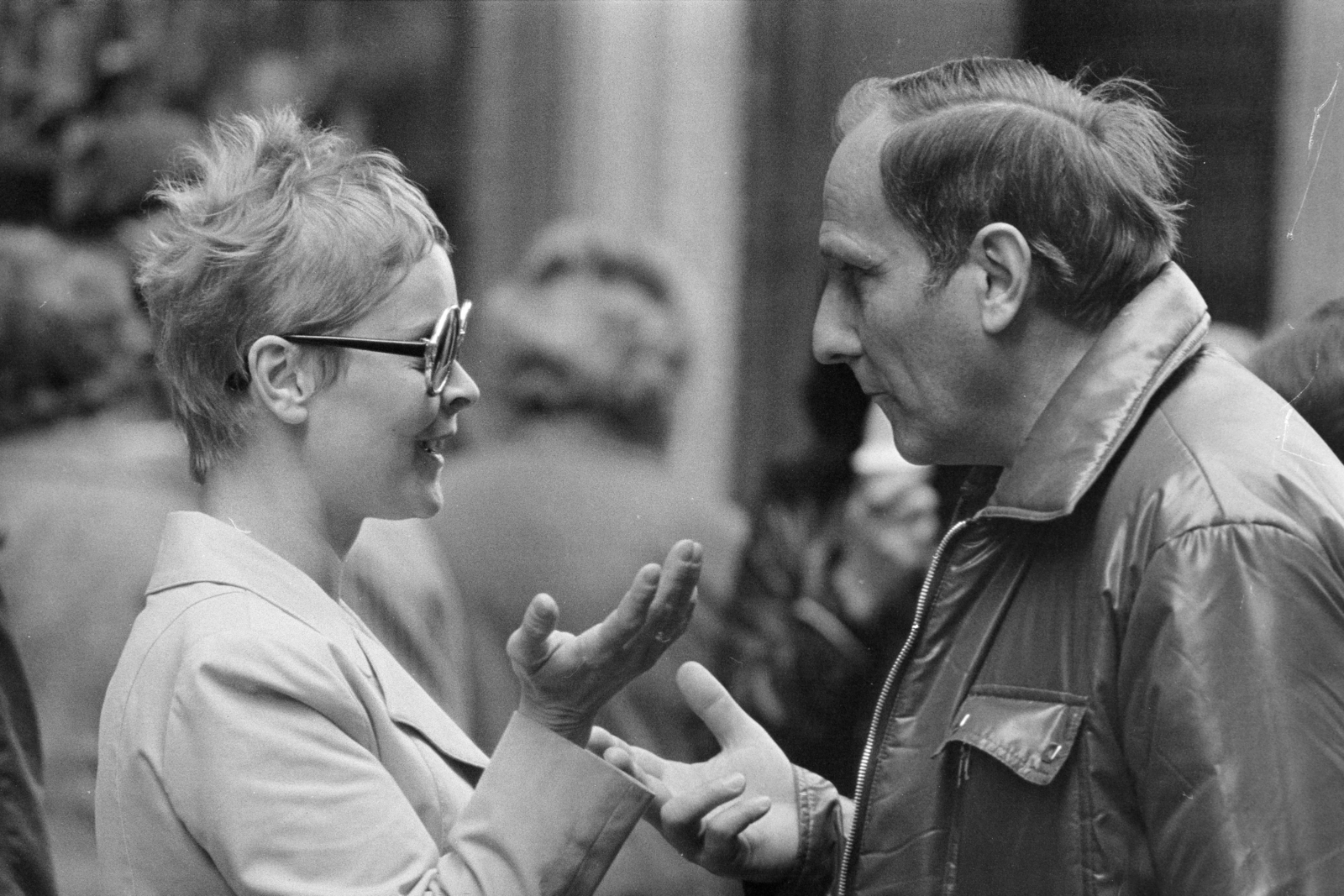 1975, Kereki Sándor, talks, Fortepan #205783