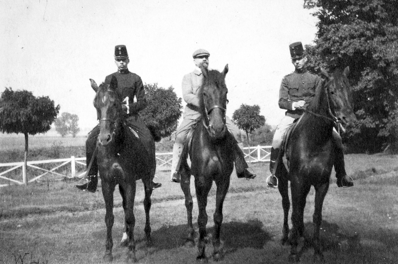 1922, Fortepan, uniform, horse, tableau, rider, Fortepan #20587